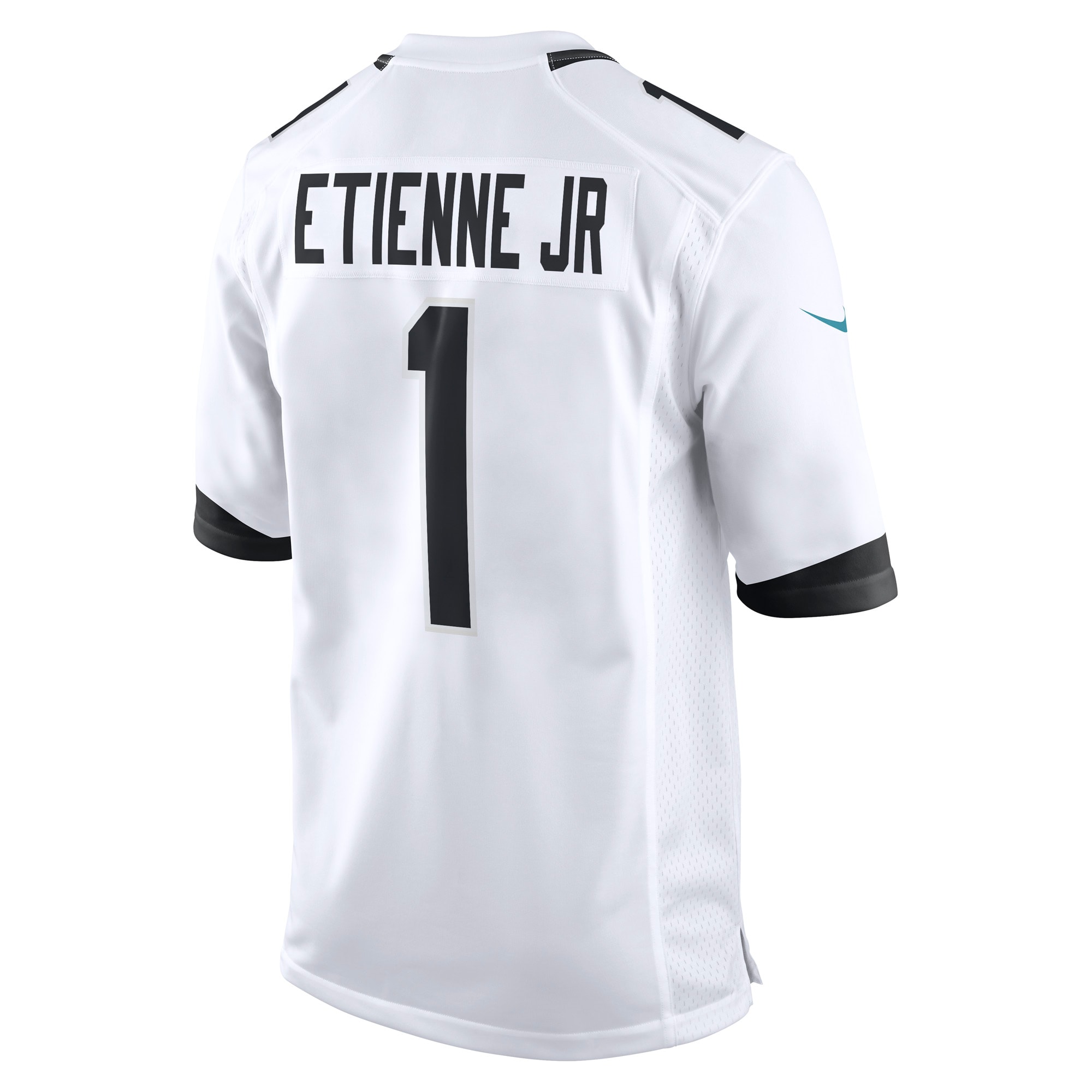 Jacksonville Jaguars Travis Etienne Jr. White Game Player NFL Jersey Men's