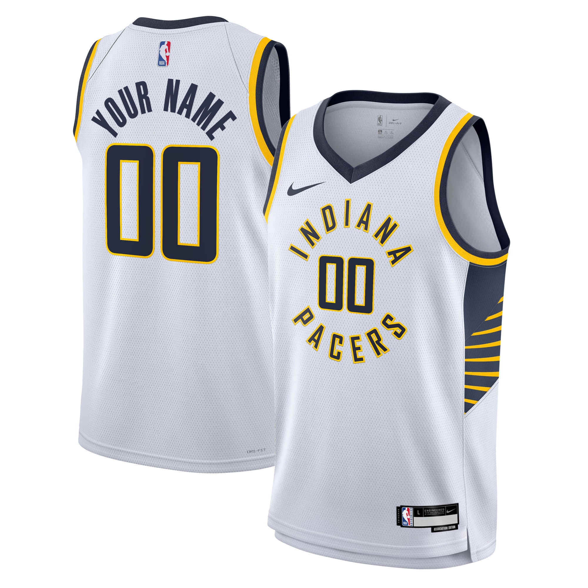 Indiana Pacers Association Swingman Custom NBA Jersey Youth