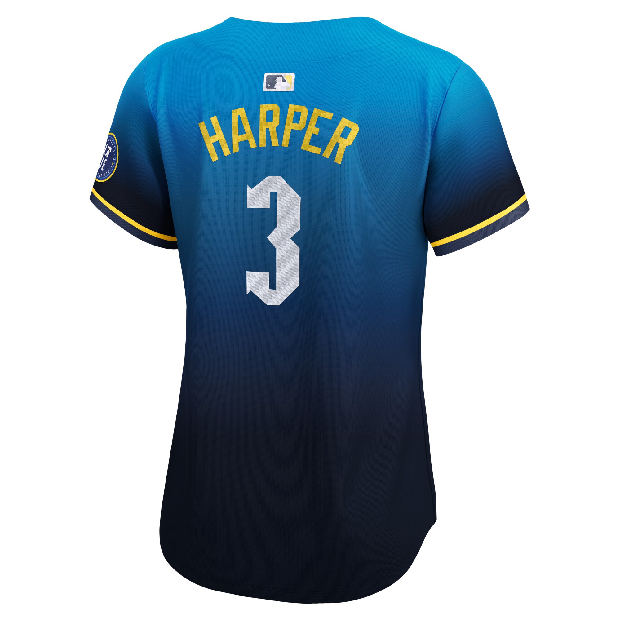 Philadelphia Phillies Bryce Harper Blue 2024 City Connect Limited Player MLB Jersey Women's