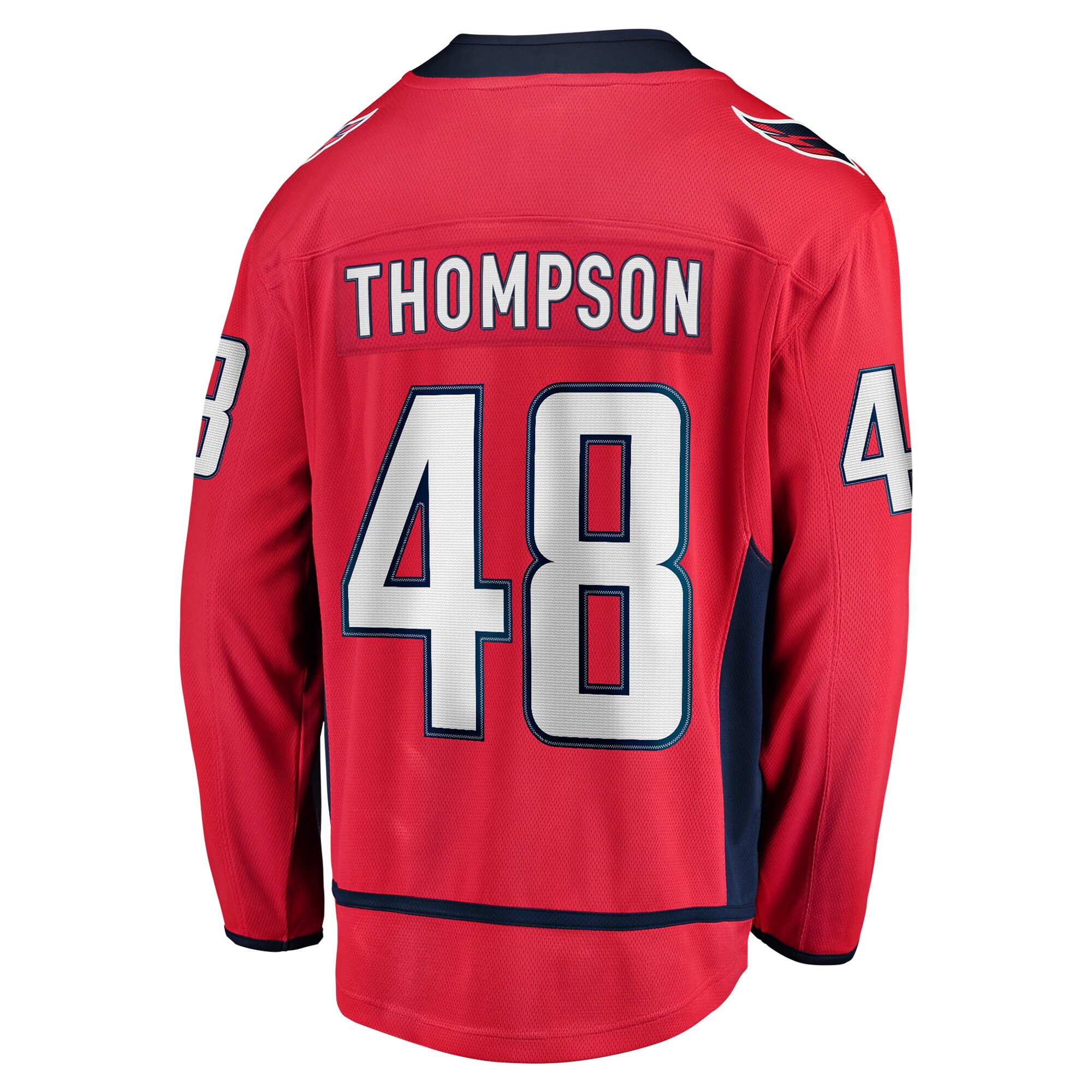 Washington Capitals Logan Thompson Red Home Premier Breakaway Player NHL Jersey Men's