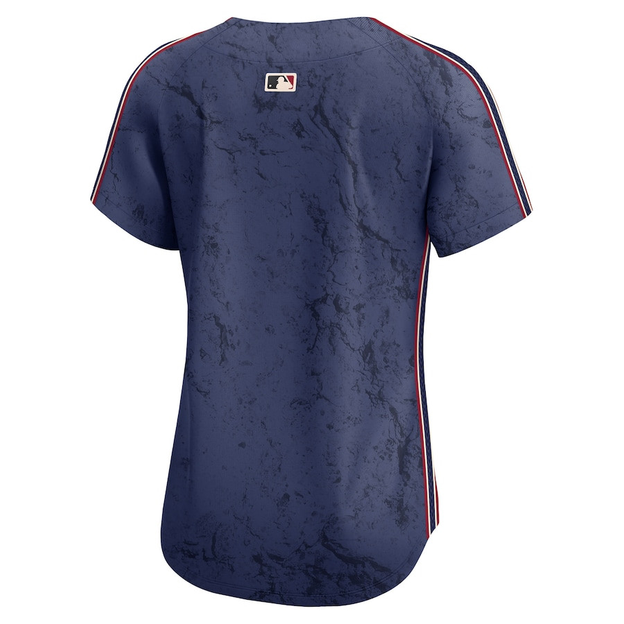 Cleveland Guardians 2024 City Connect Limited Navy MLB Jersey Women's