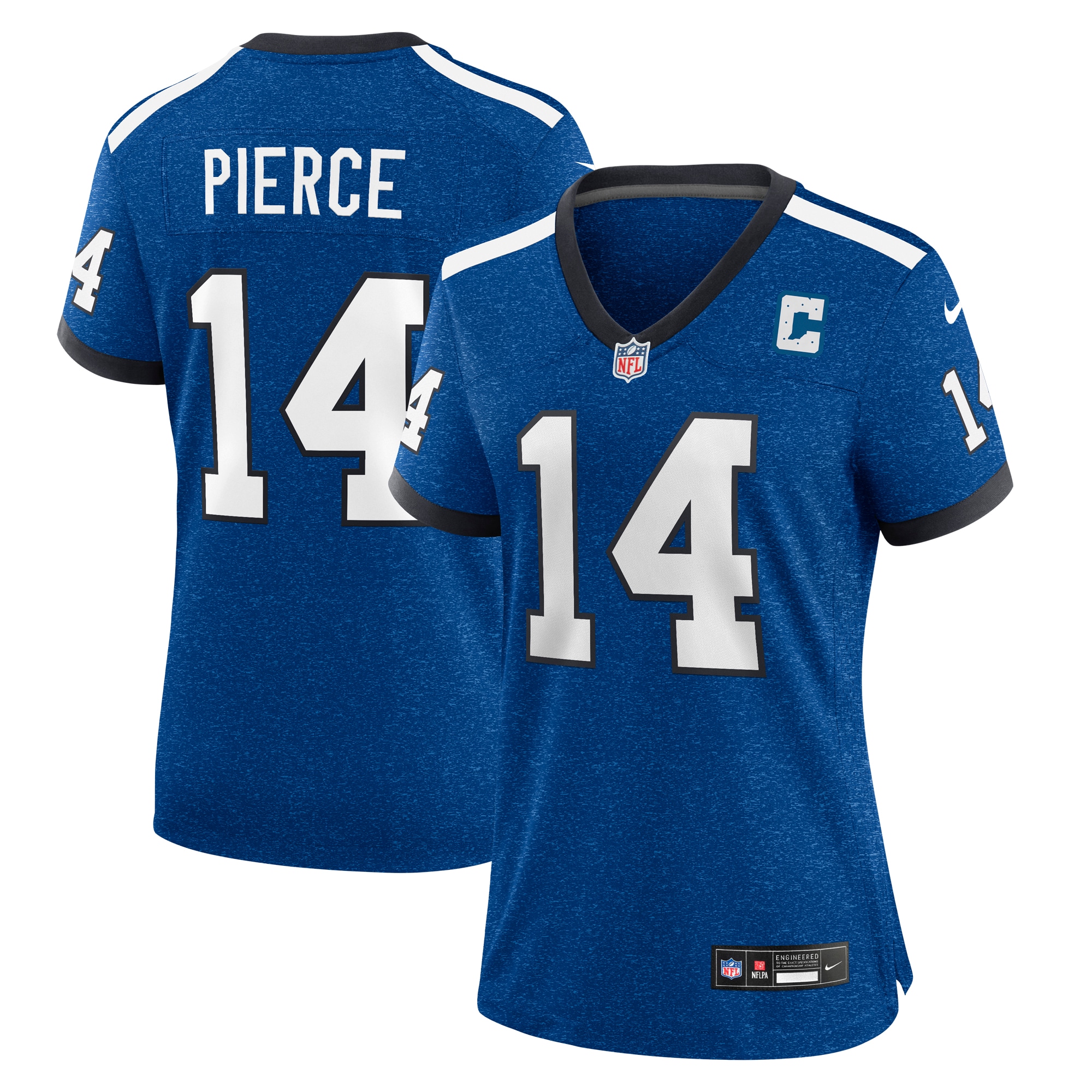 Indianapolis Colts Alec Pierce Royal Indiana Nights Alternate Game NFL Jersey Women's