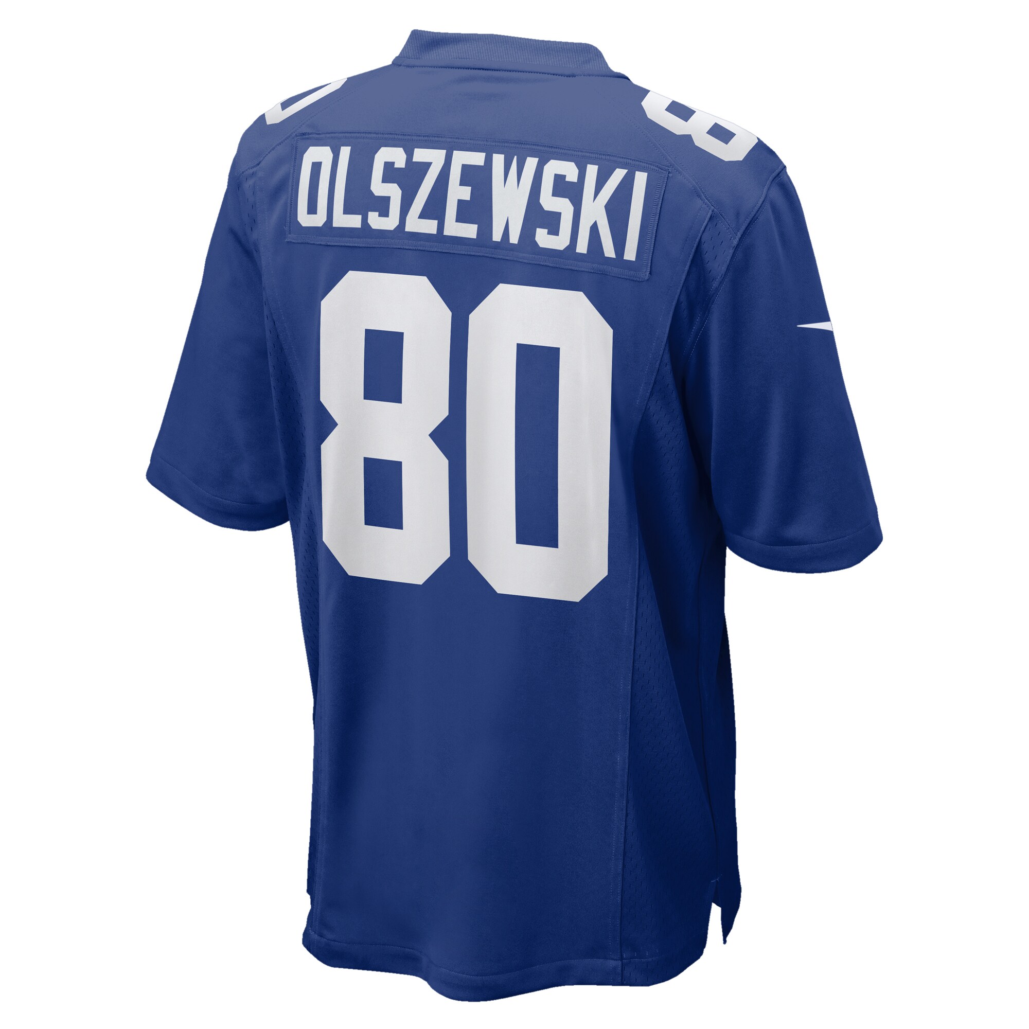 New York Giants Gunner Olszewski Royal Team Game NFL Jersey Men's