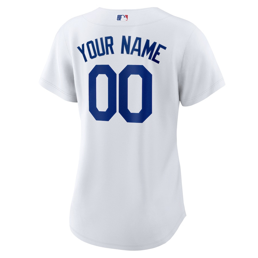 Los Angeles Dodgers 2024 World Series Home Custom White MLB Jersey Women's