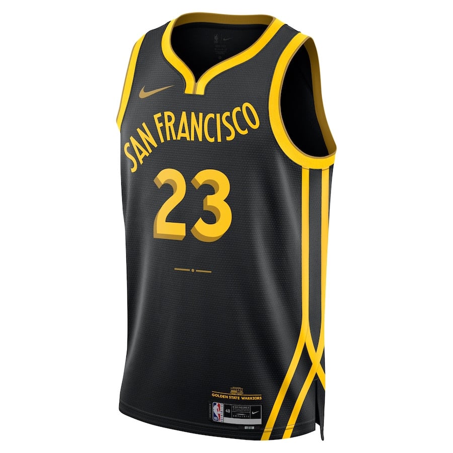 Draymond Green 23 Golden State Warriors 2023/24 City Edition Swingman Black NBA Jersey Men's
