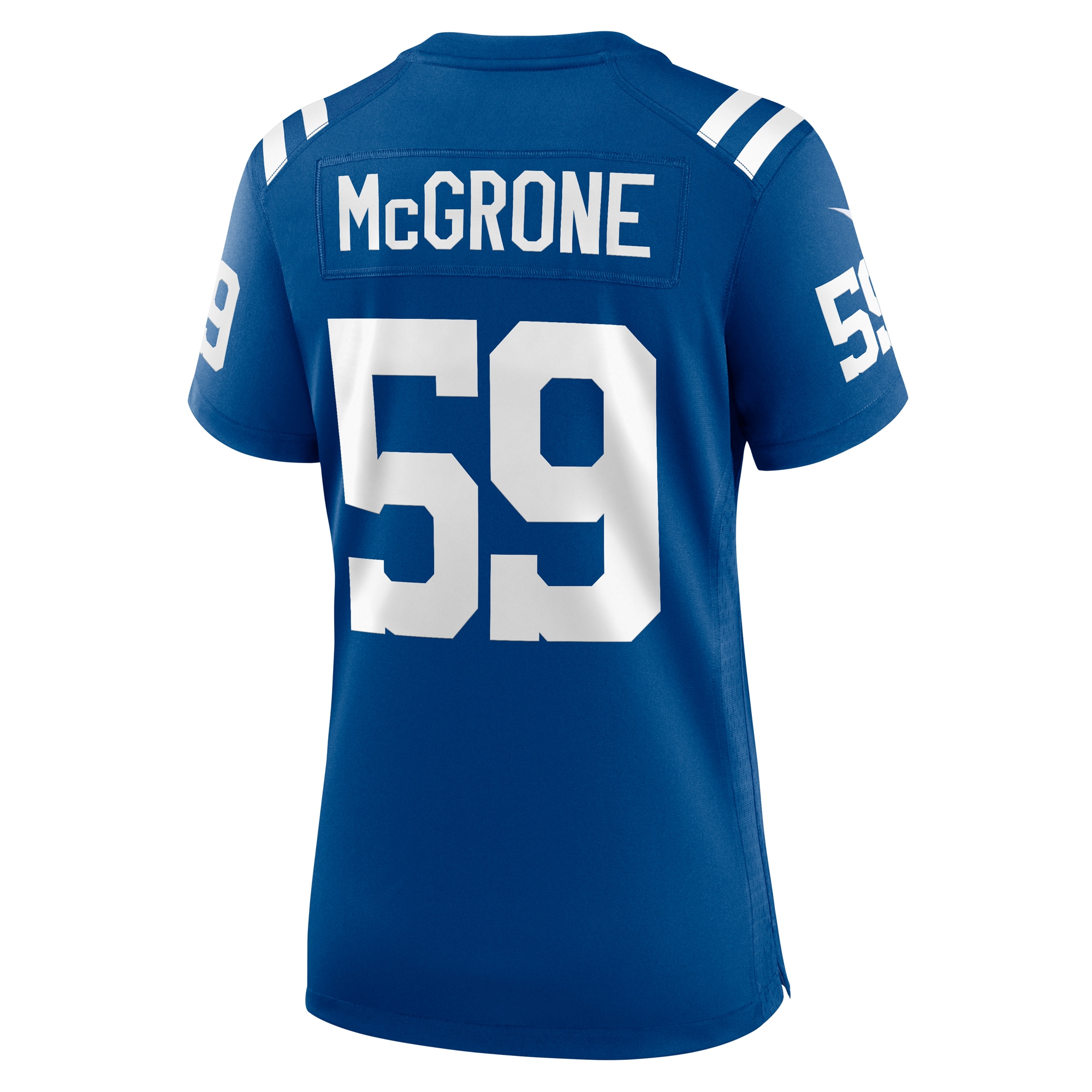 Indianapolis Colts Cameron McGrone Royal Team Game NFL Jersey Women's