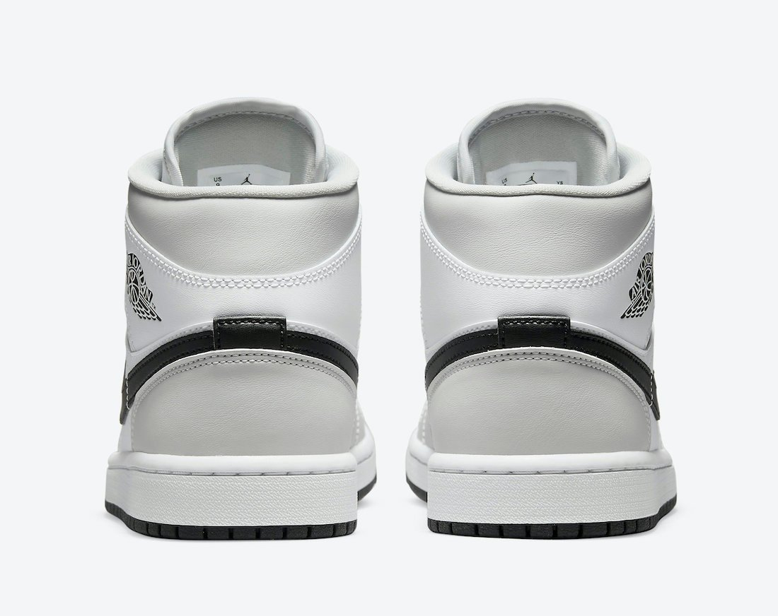 Wmns Air Jordan 1 Mid Light Smoke Grey BQ6472-015