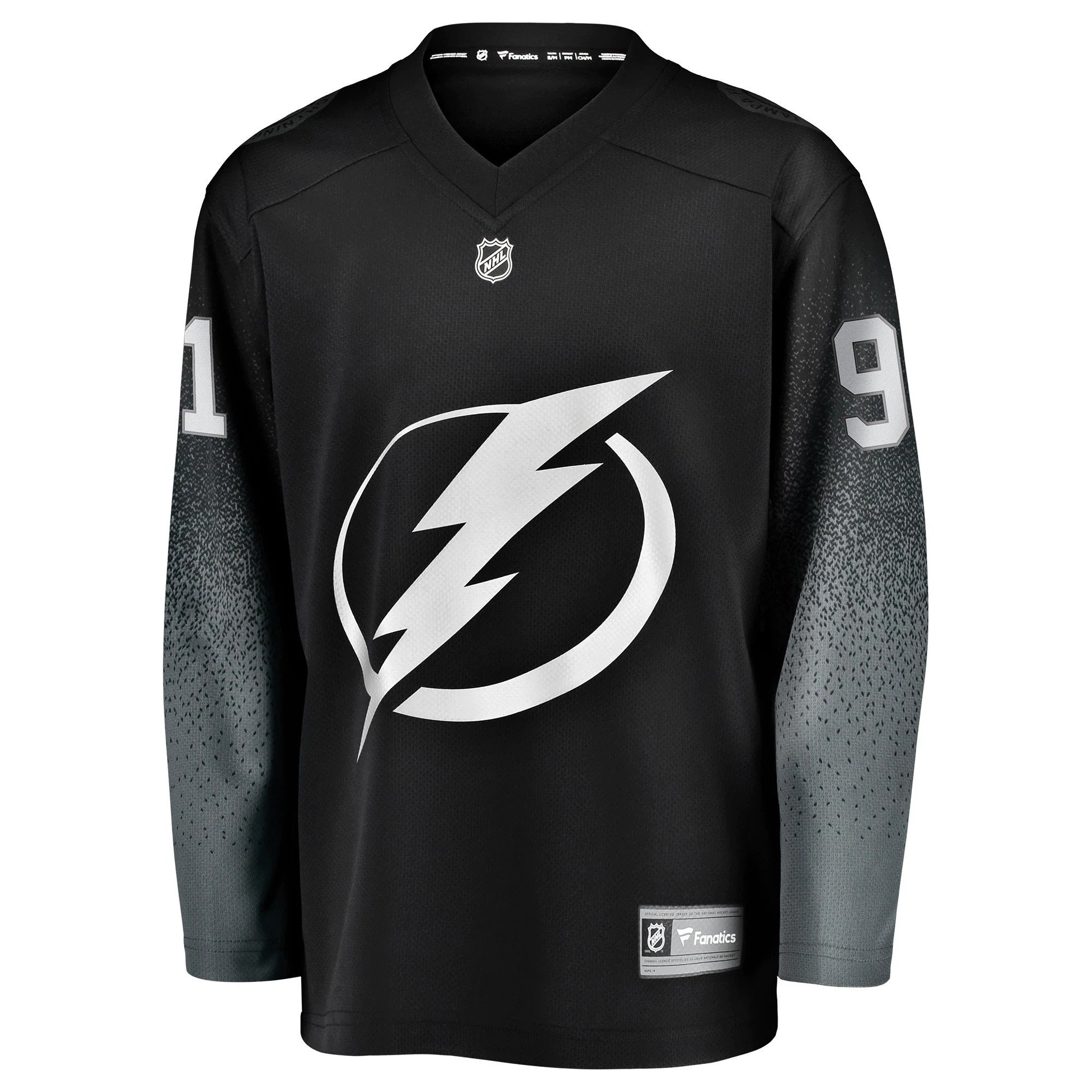 Tampa Bay Lightning Steven Stamkos Black Alternate Breakaway Player NHL Jersey Youth