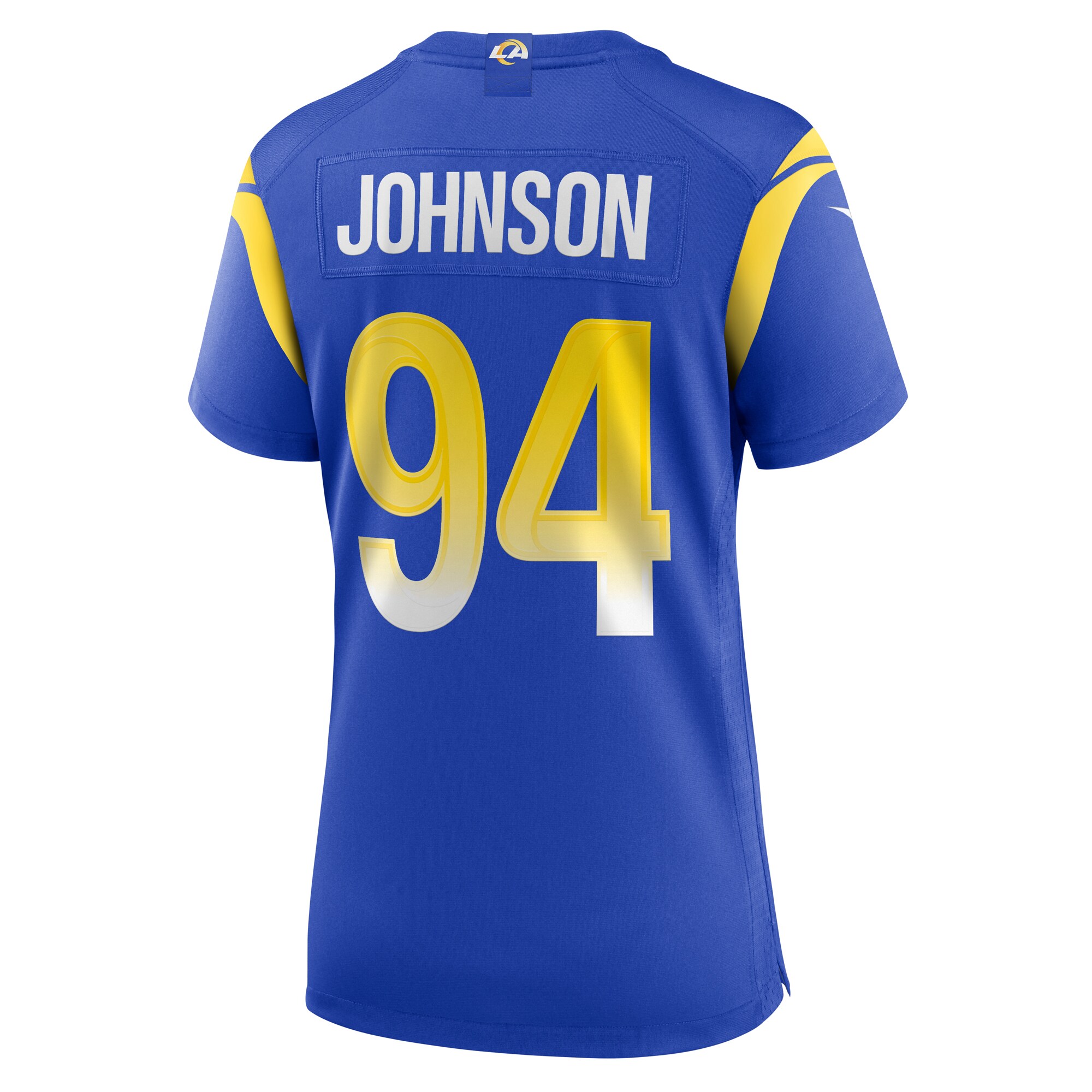 Los Angeles Rams Desjuan Johnson Royal Home Game NFL Jersey Women's