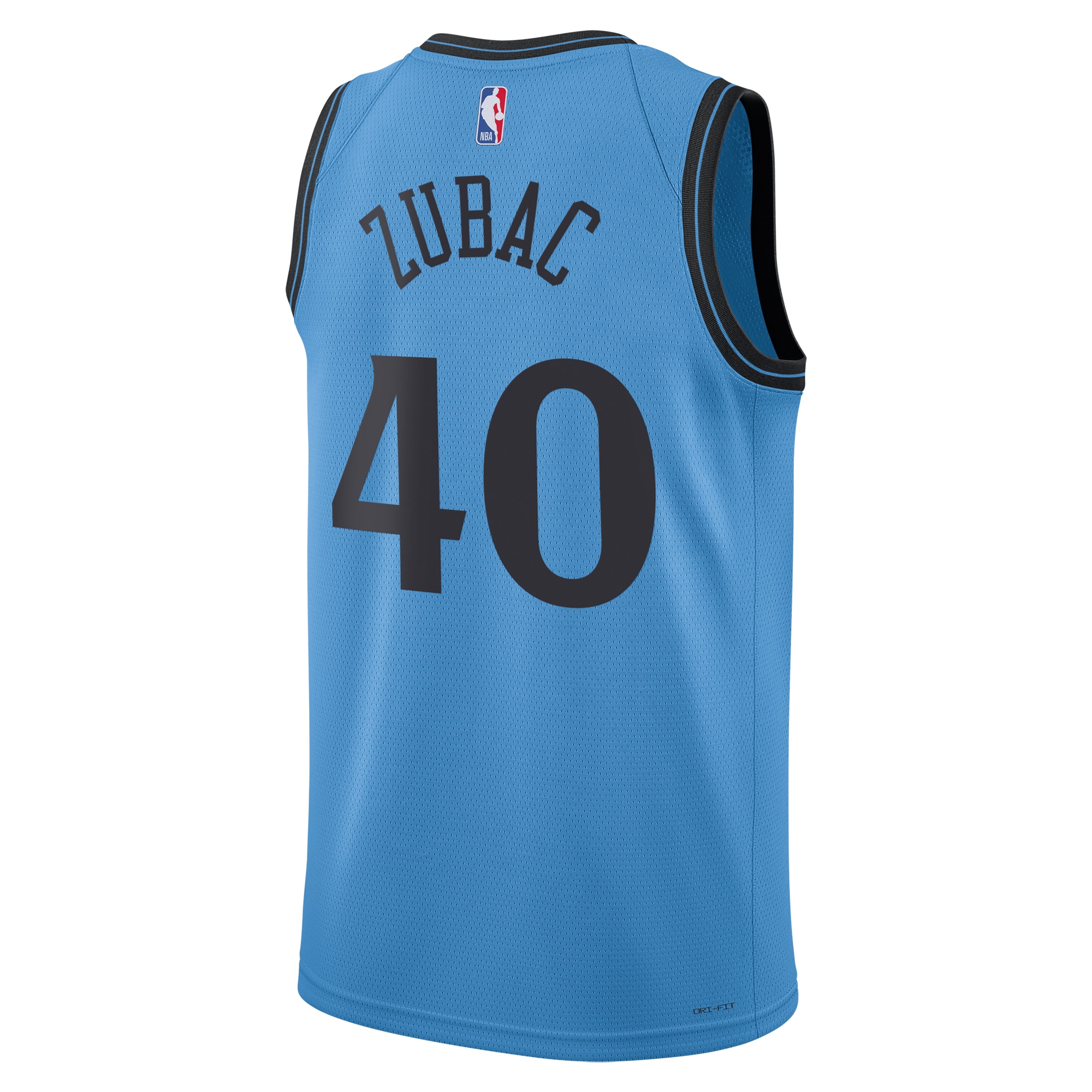 Camiseta City Edition Swingman de los Los Angeles Clippers 2024 Azul Ivica Zuba Unisex NBA Jersey Unisex