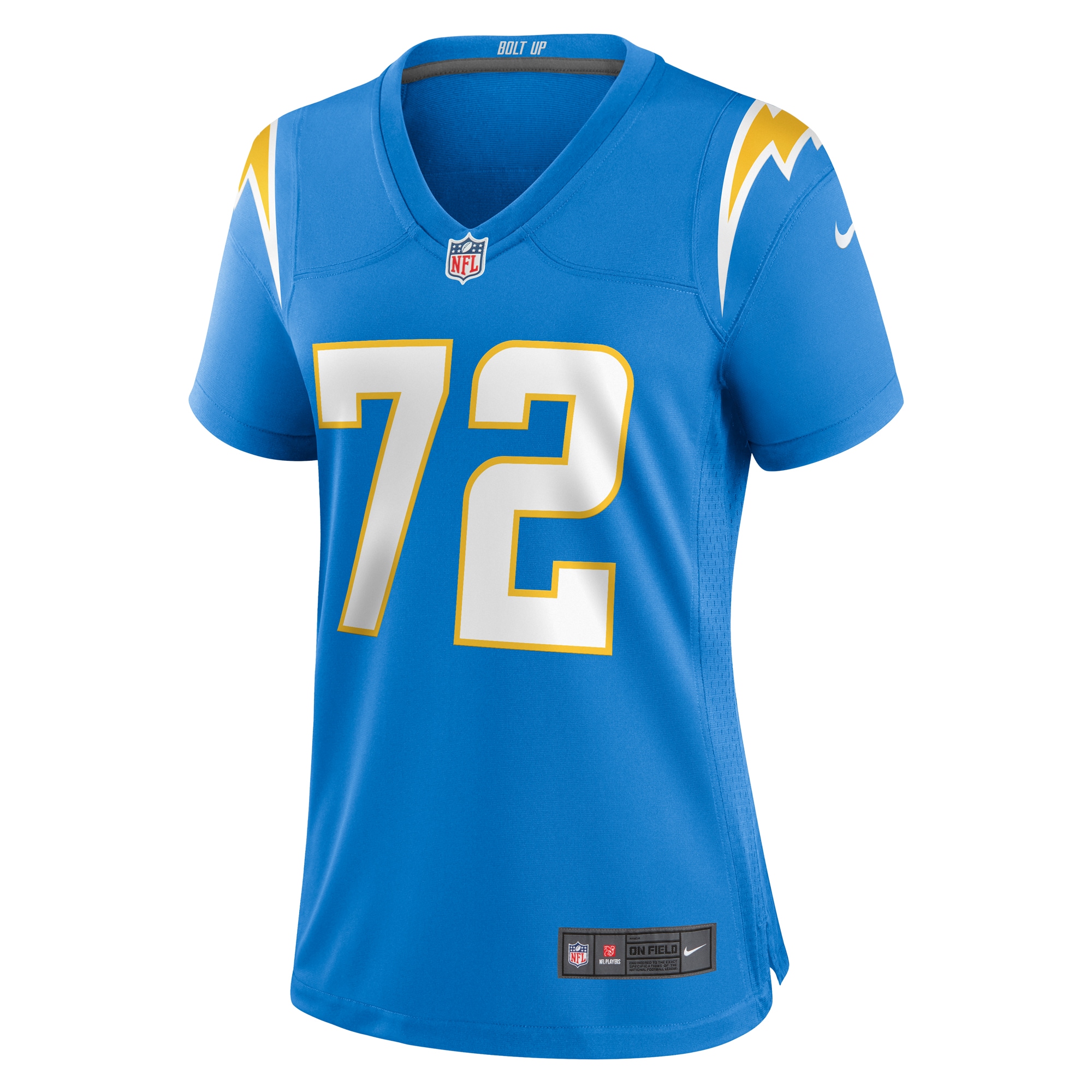 Los Angeles Chargers Jerrod Clark Powder Blue Team Game NFL Jersey Women's