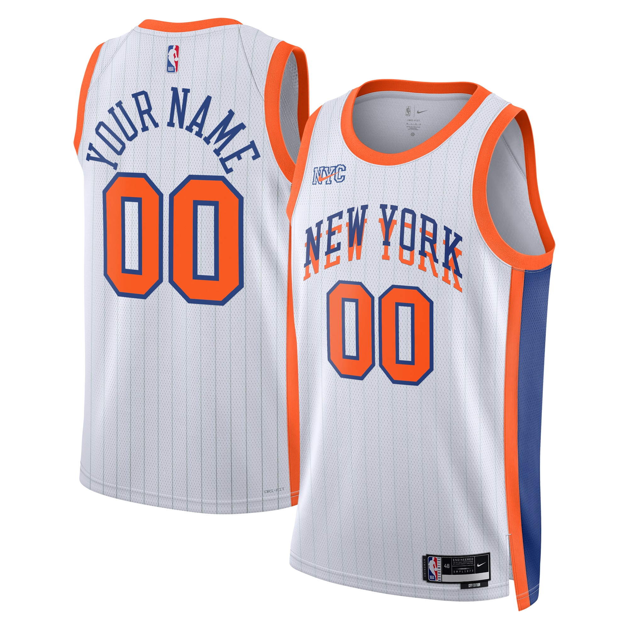 New York Knicks City Edition Swingman 2024 Custom Unisex NBA Jersey Unisex
