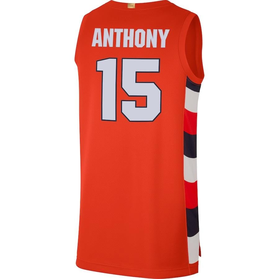 Carmelo Anthony Syracuse Orange Limited Orange NCAA Jersey Men's