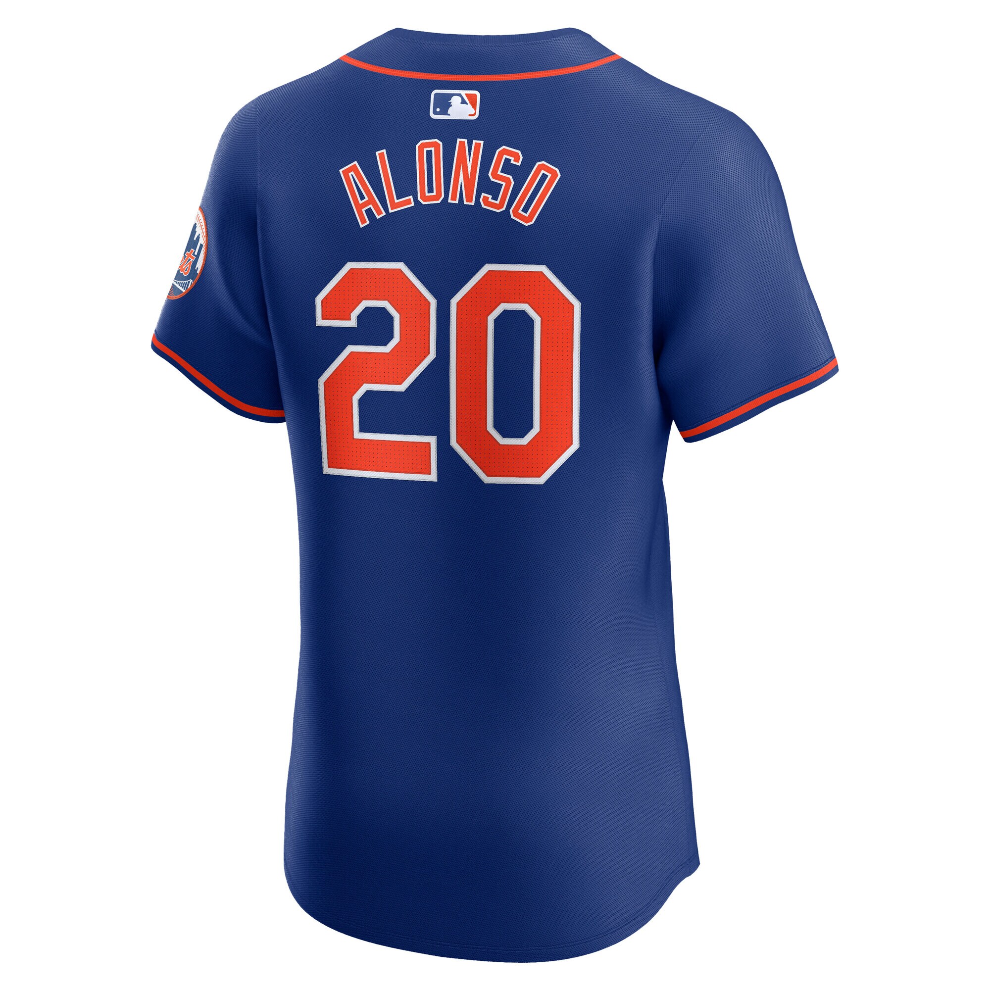 New York Mets Pete Alonso Royal 2nd Alternate Elite Player MLB Jersey Men's
