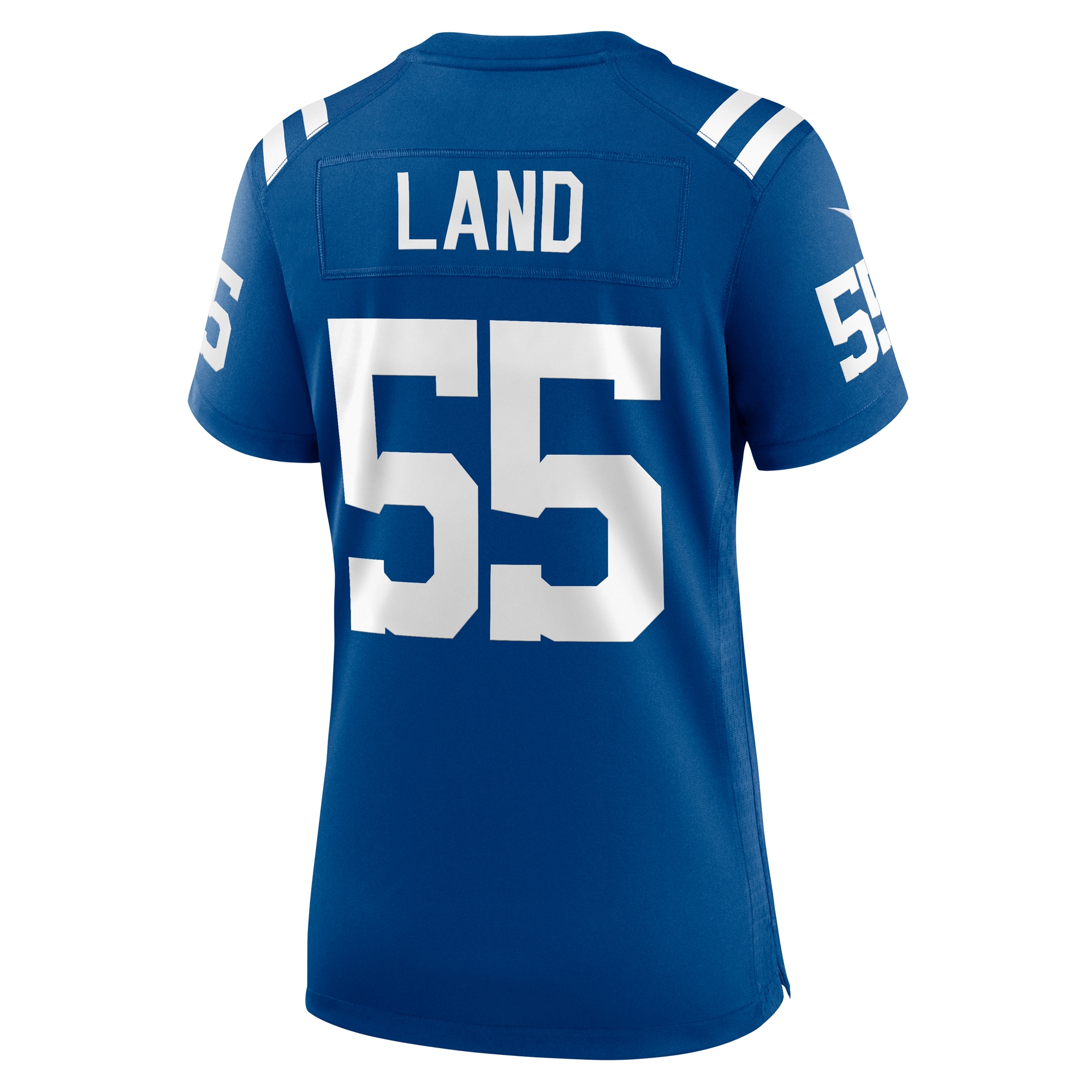 Indianapolis Colts Isaiah Land Royal Team Game NFL Jersey Women's