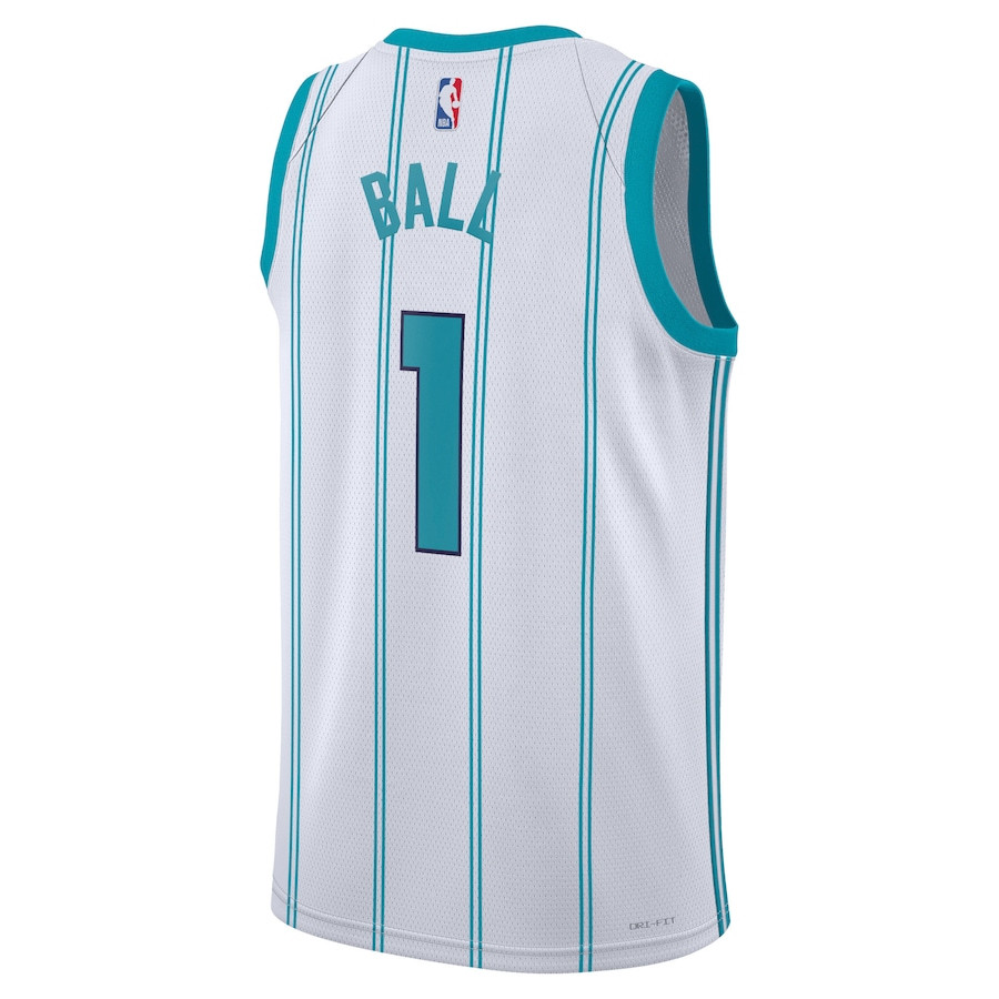 LaMelo Ball 1 Charlotte Hornets Unisex Swingman Association Editio White NBA Jersey Unisex
