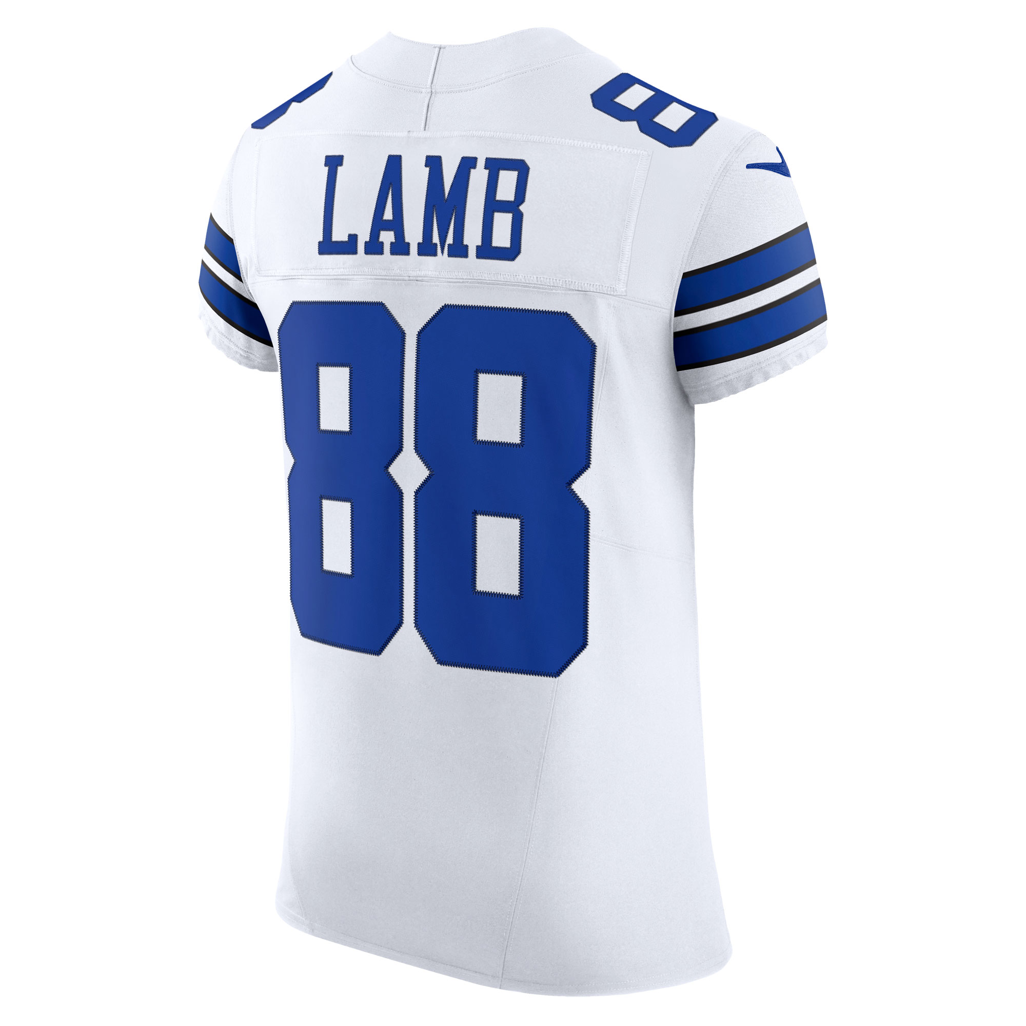 Dallas Cowboys CeeDee Lamb White Vapor F.U.S.E. Elite NFL Jersey Men's