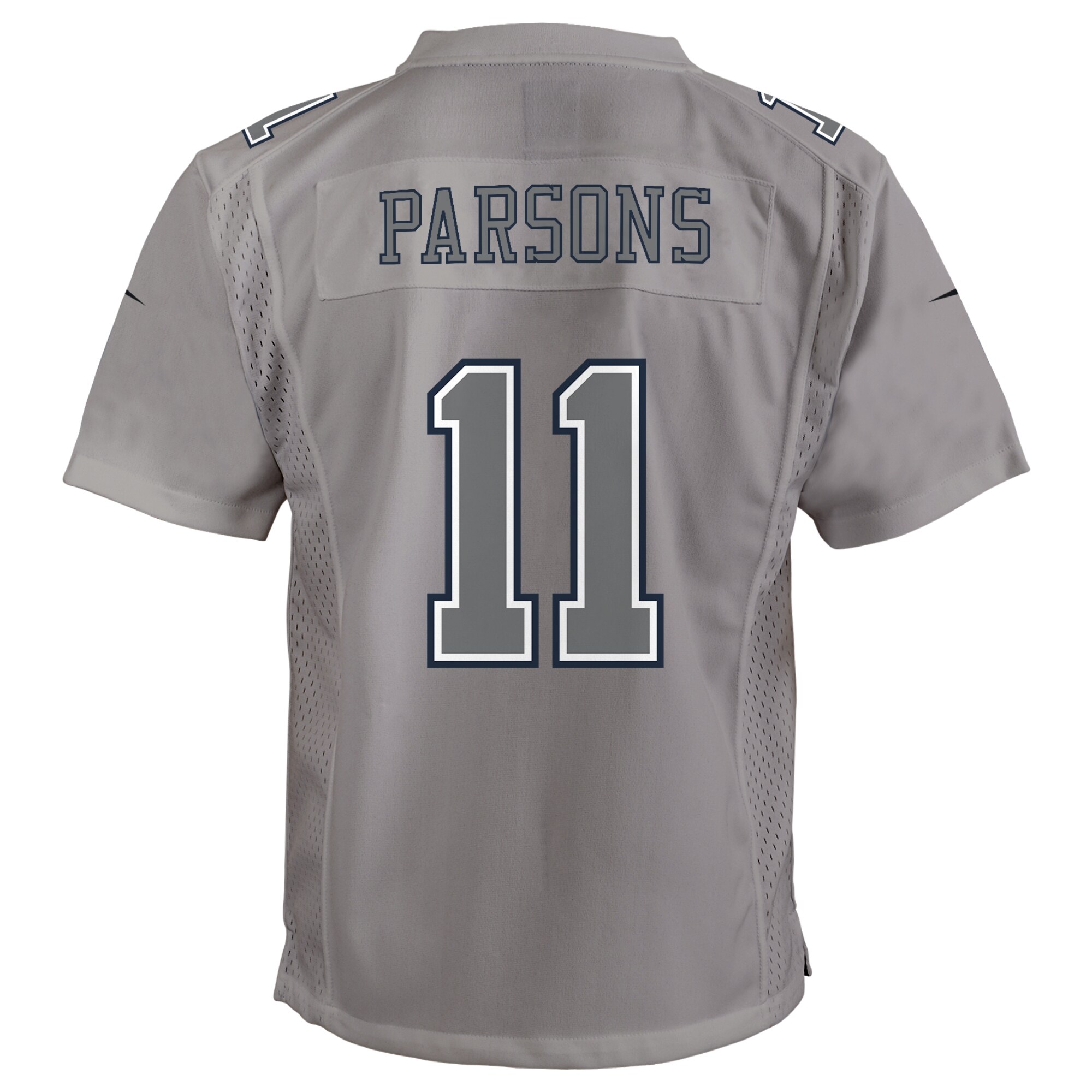 Dallas Cowboys Micah Parsons Gray Atmosphere Game NFL Jersey Youth