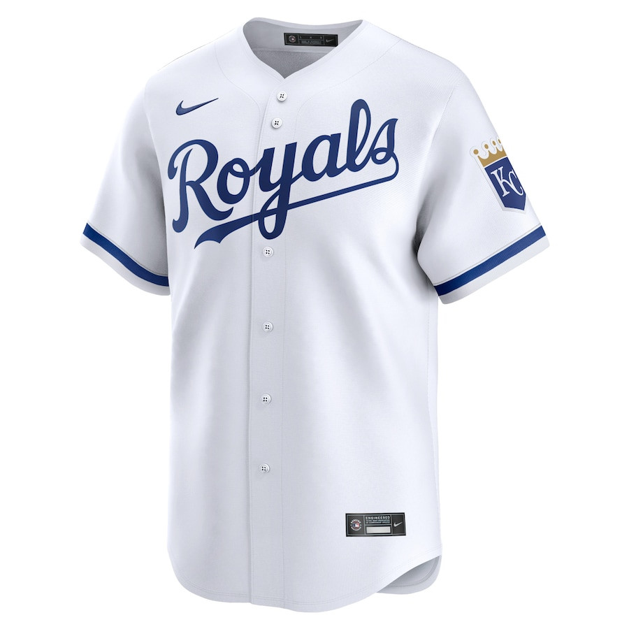 Kansas City Royals Home Limited White MLB Jersey Youth