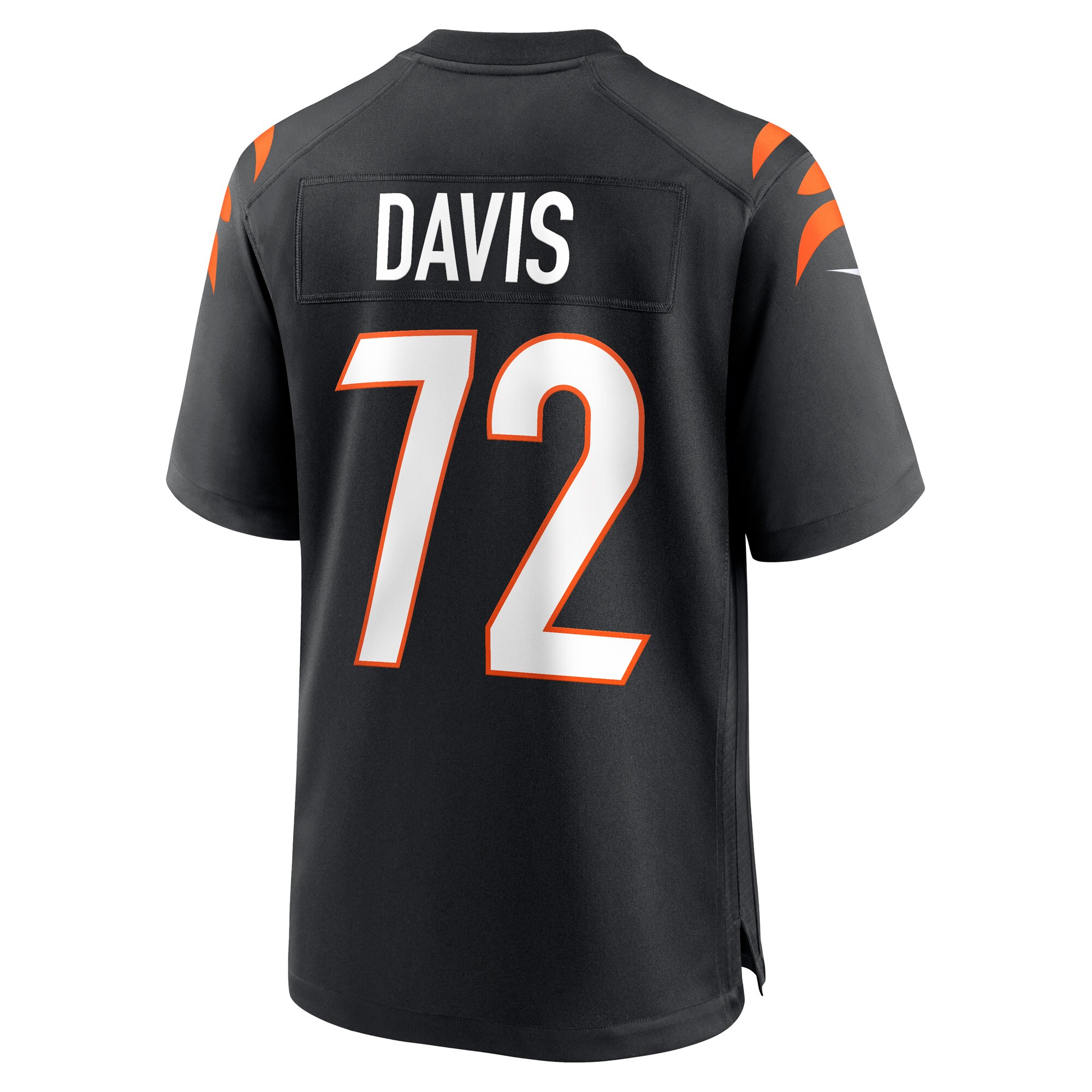 Cincinnati Bengals Domenique Davis Black Game Player NFL Jersey Men's