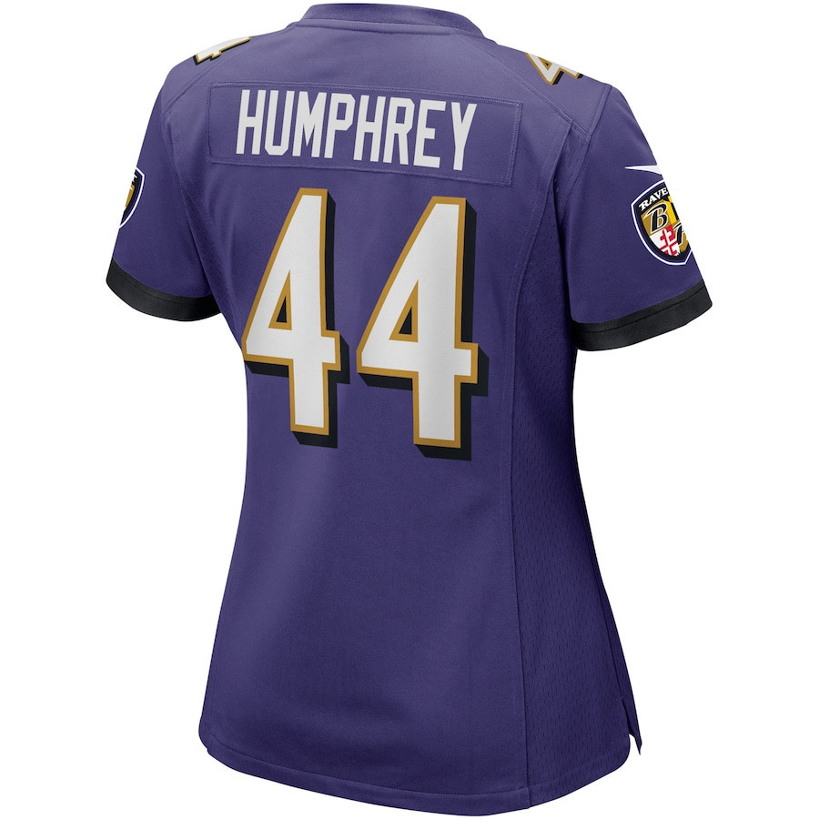 Marlon Humphrey #44 Baltimore Ravens Super Bowl LIX Purple NFL Jersey Women's
