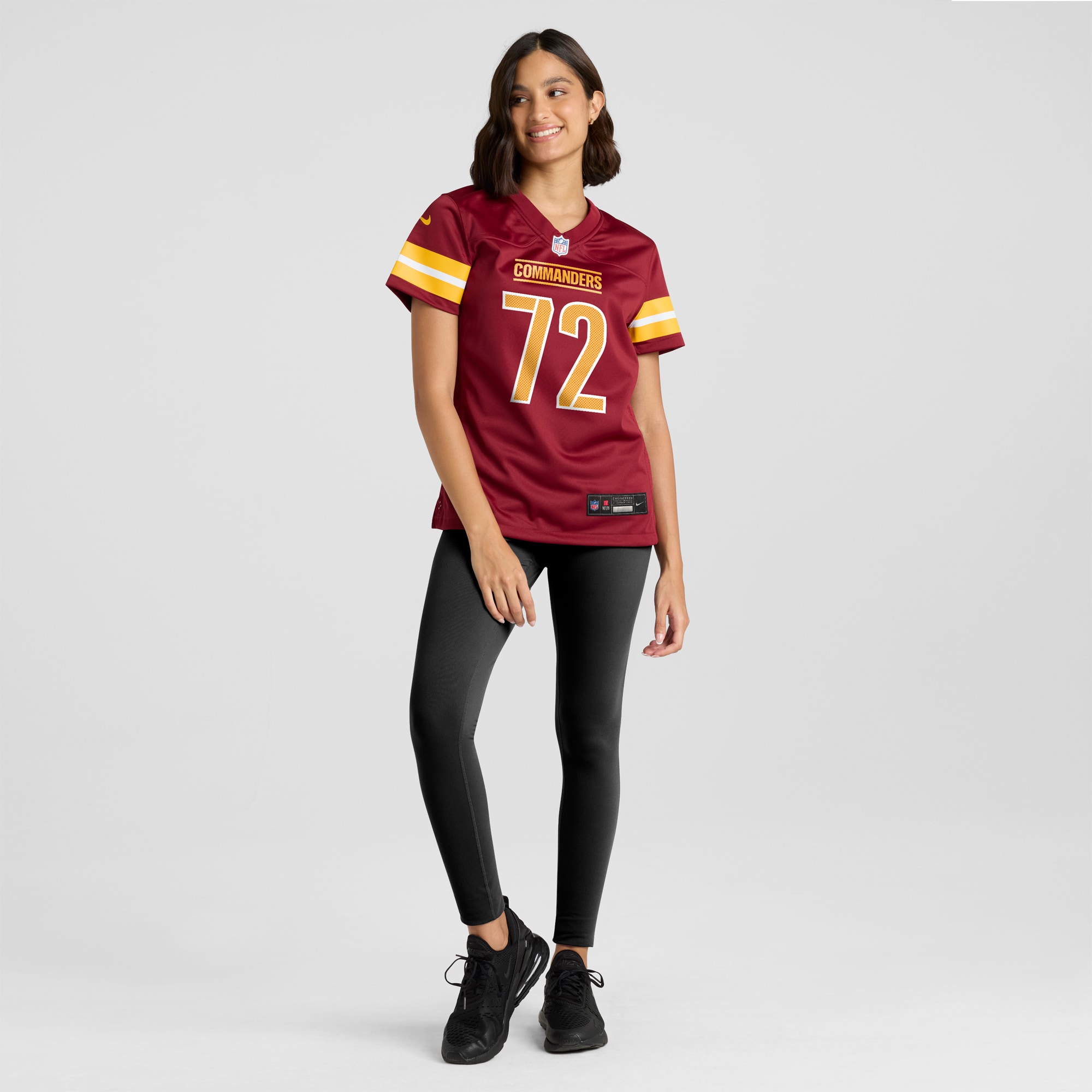 Washington Commanders Viliami Fehoko Jr. Burgundy Team Game NFL Jersey Women's