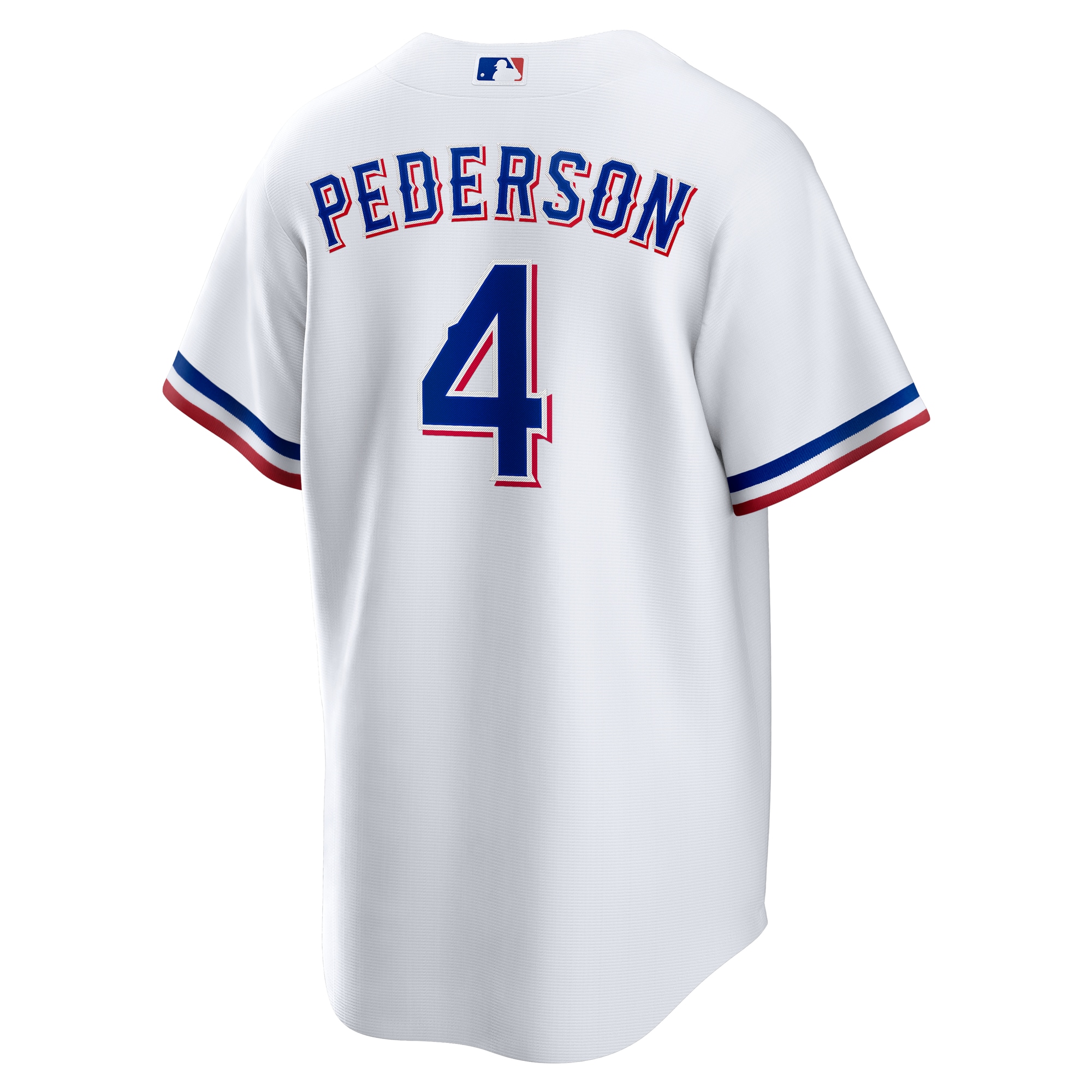 Texas Rangers Joc Pederson White Home MLB Jersey Men's