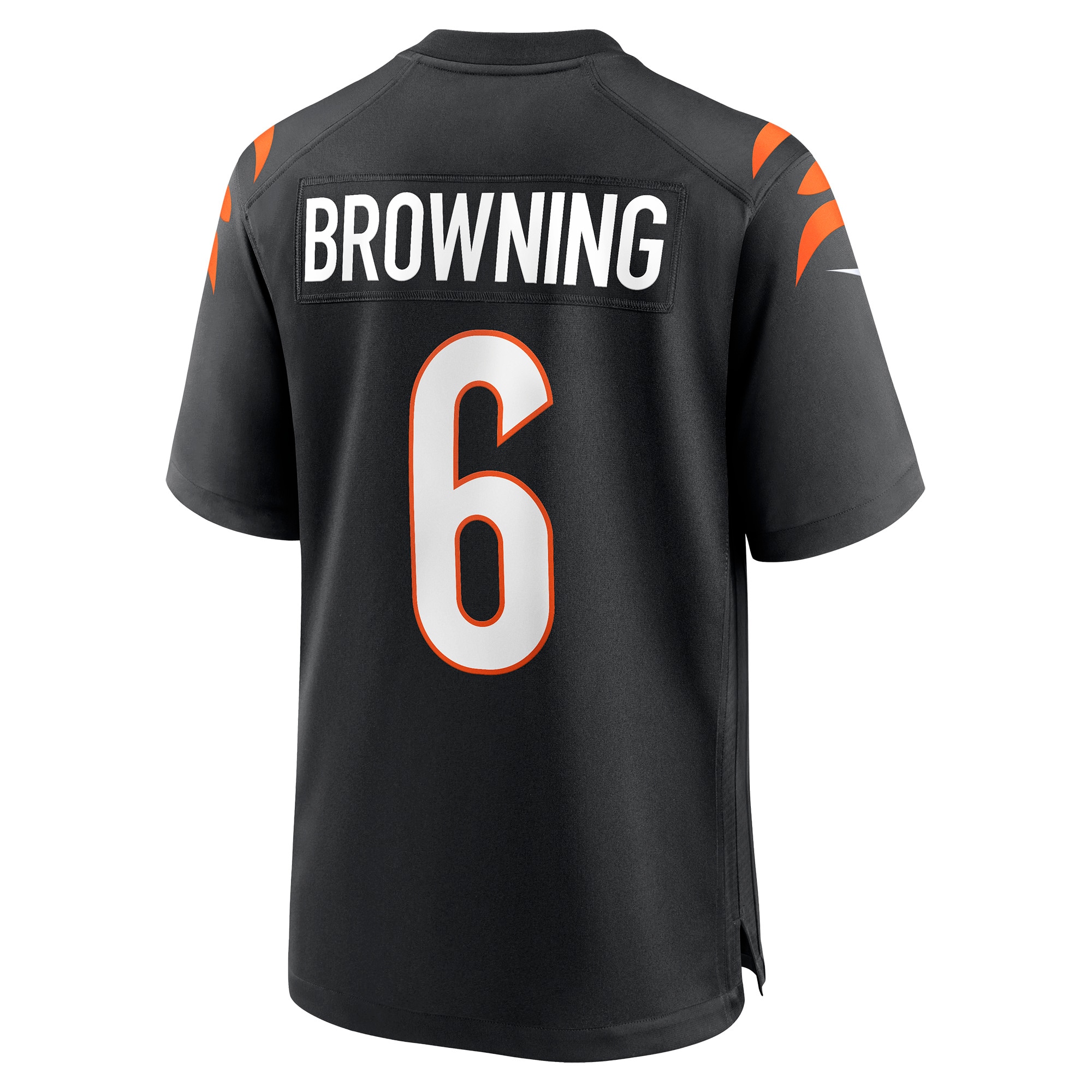 Cincinnati Bengals Jake Browning Black Game NFL Jersey Men's