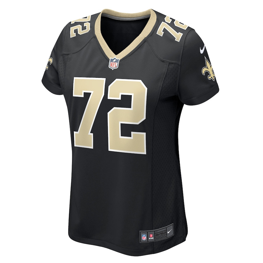Nick Martin 72 New Orleans Saints Game Black NFL Jersey Women's