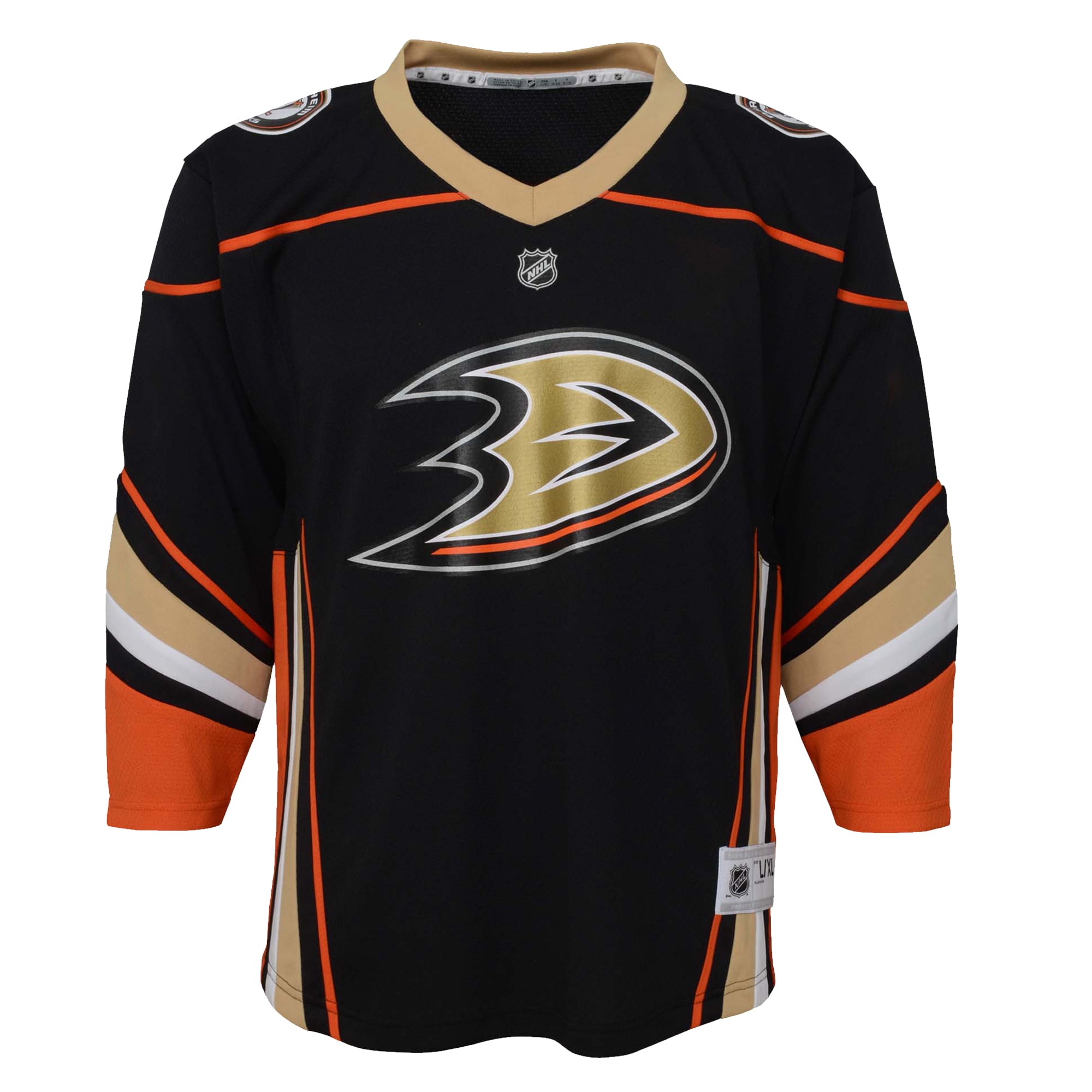 Anaheim Ducks Black Home NHL Jersey Youth