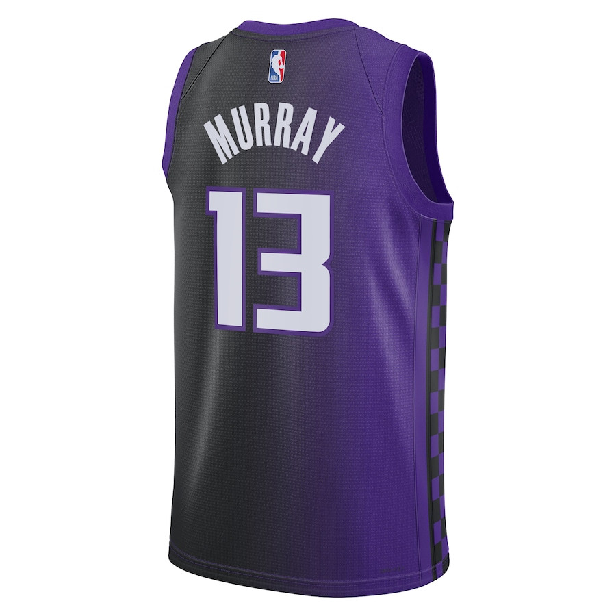 Keegan Murray 13 Sacramento Kings Unisex Swingman Statement Edition Purple/Black NBA Jersey Unisex