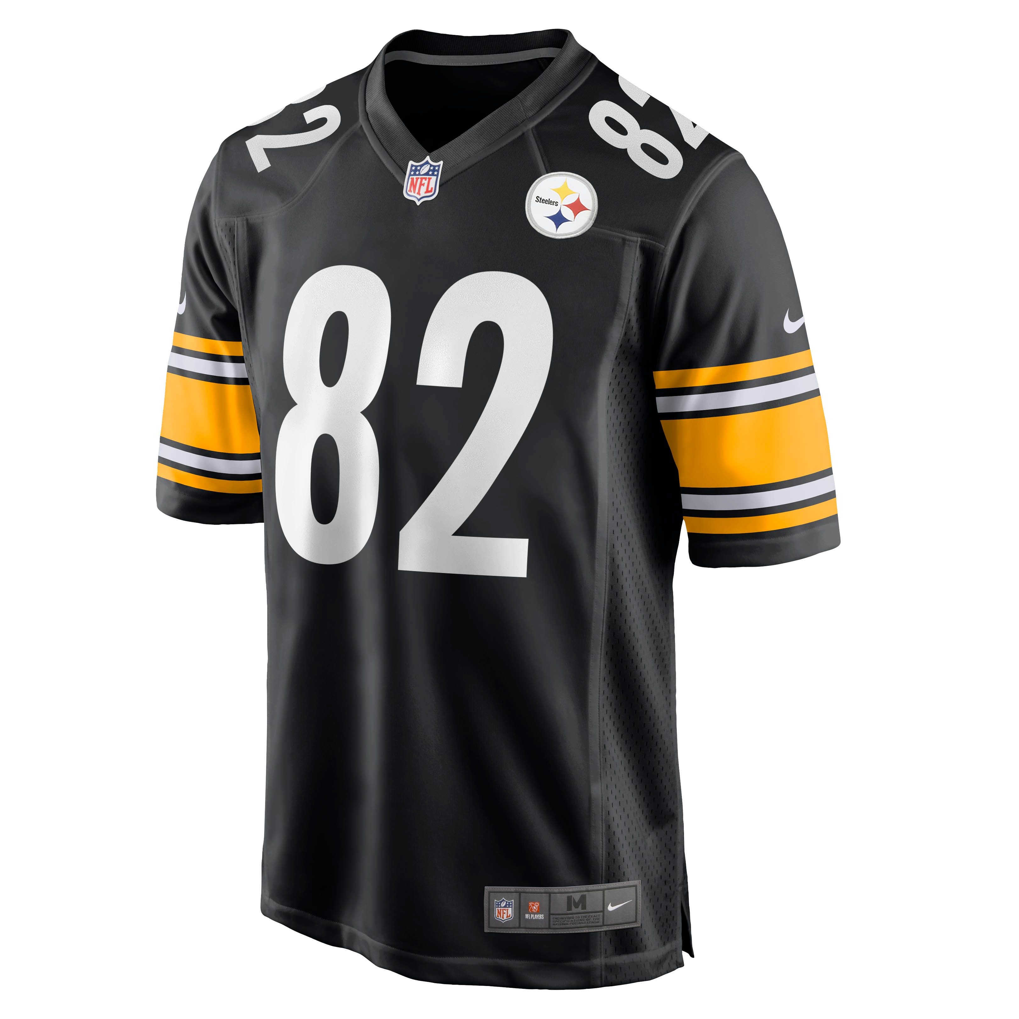 Pittsburgh Steelers John Stallworth Black Retired Player NFL Jersey Men's