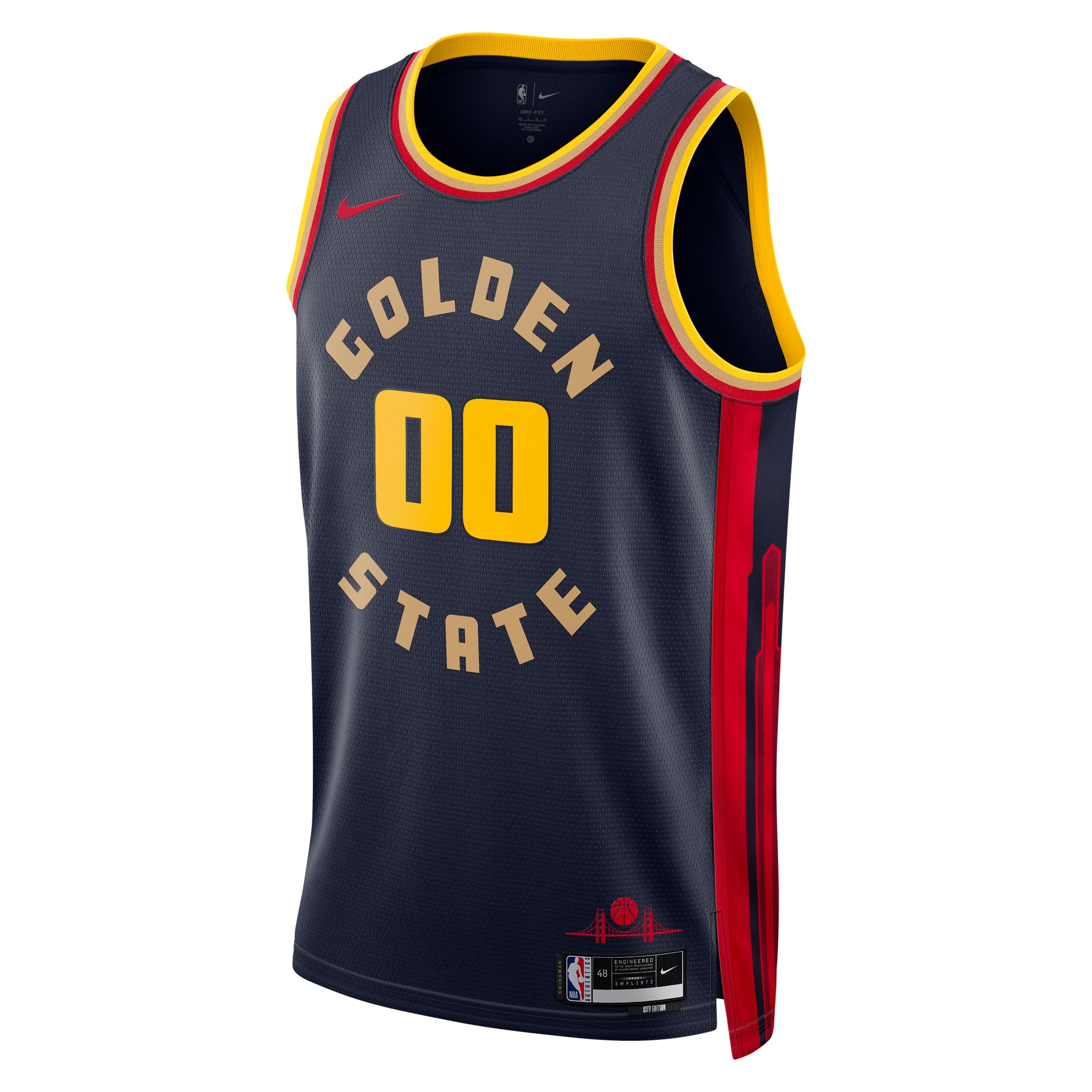 Golden State Warriors City Edition Swingman 2024 Custom Unisex NBA Jersey Unisex