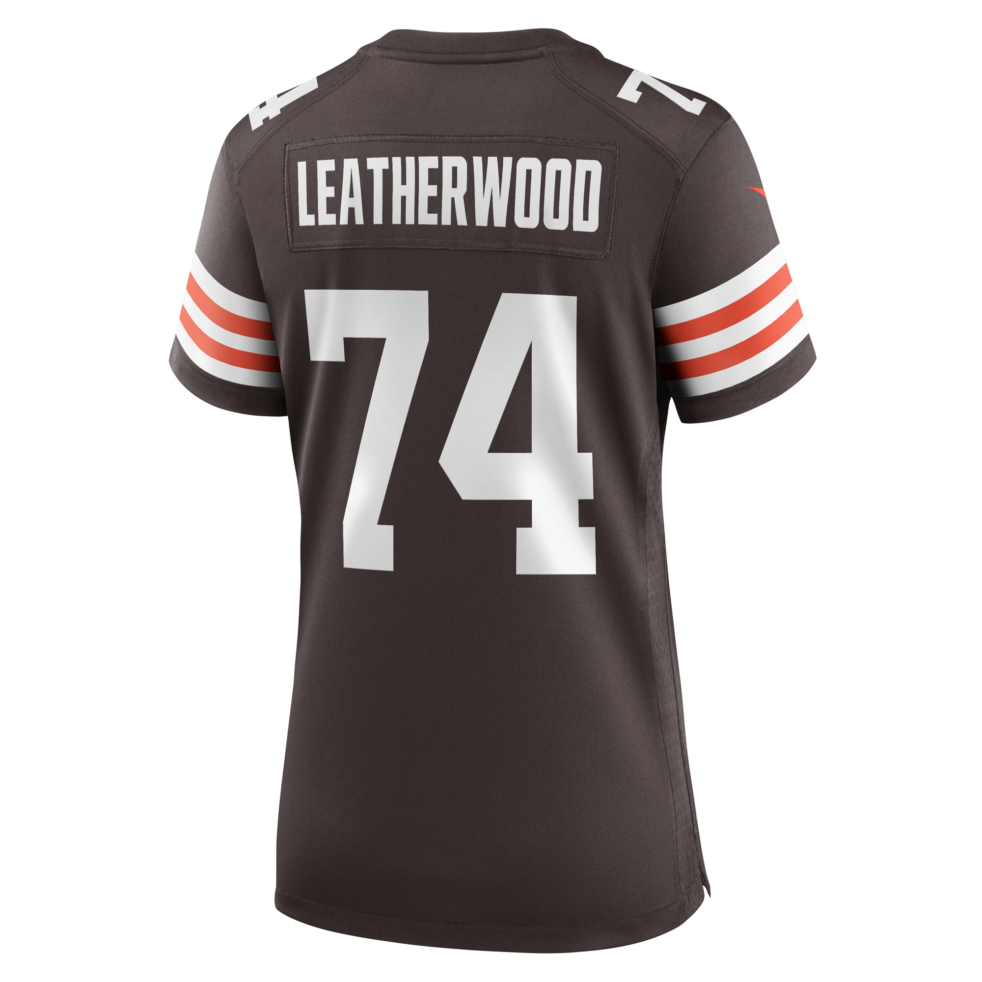 Cleveland Browns Alex Leatherwood Brown Team Game NFL Jersey Women's