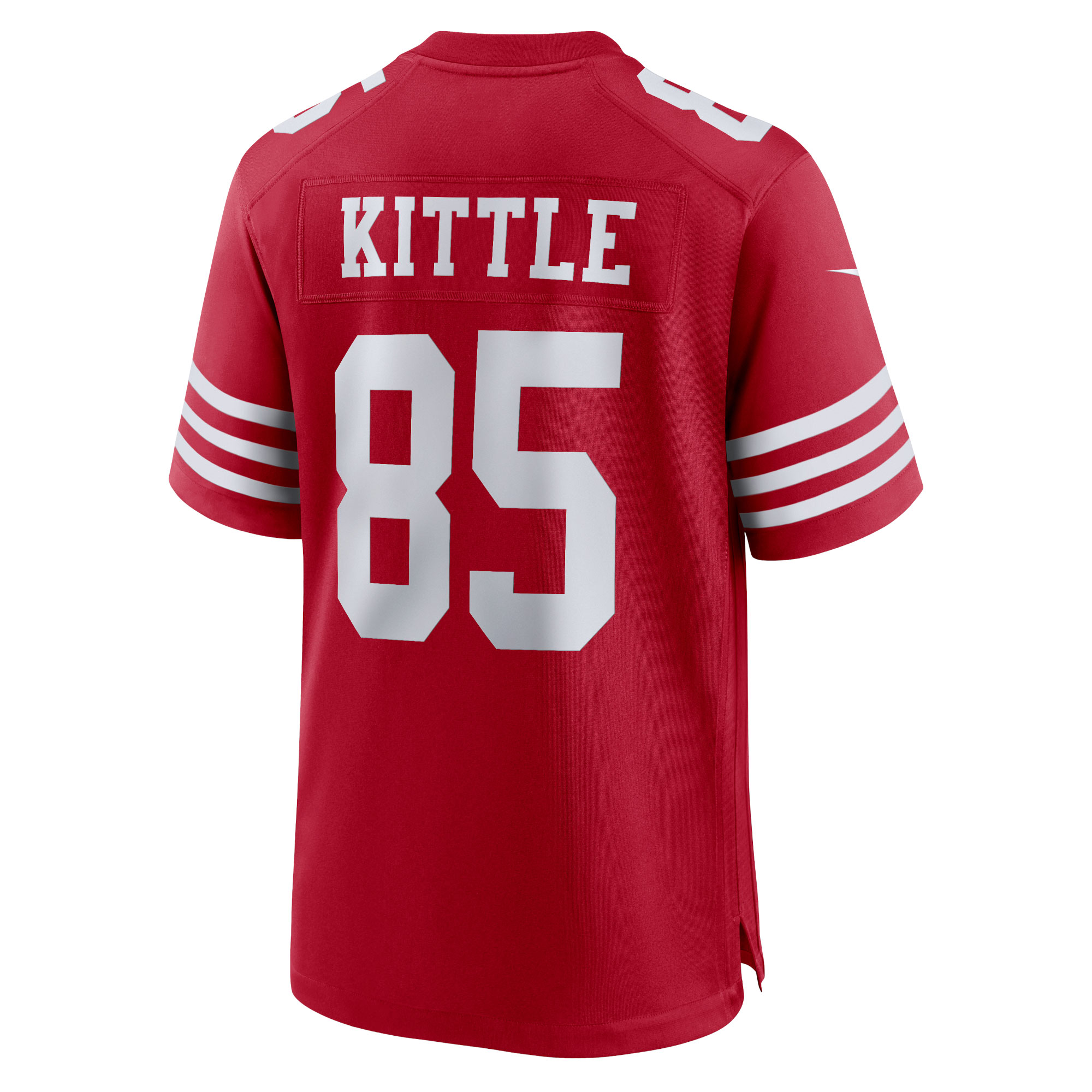 San Francisco 49ers George Kittle Scarlet Team Game NFL Jersey Men's