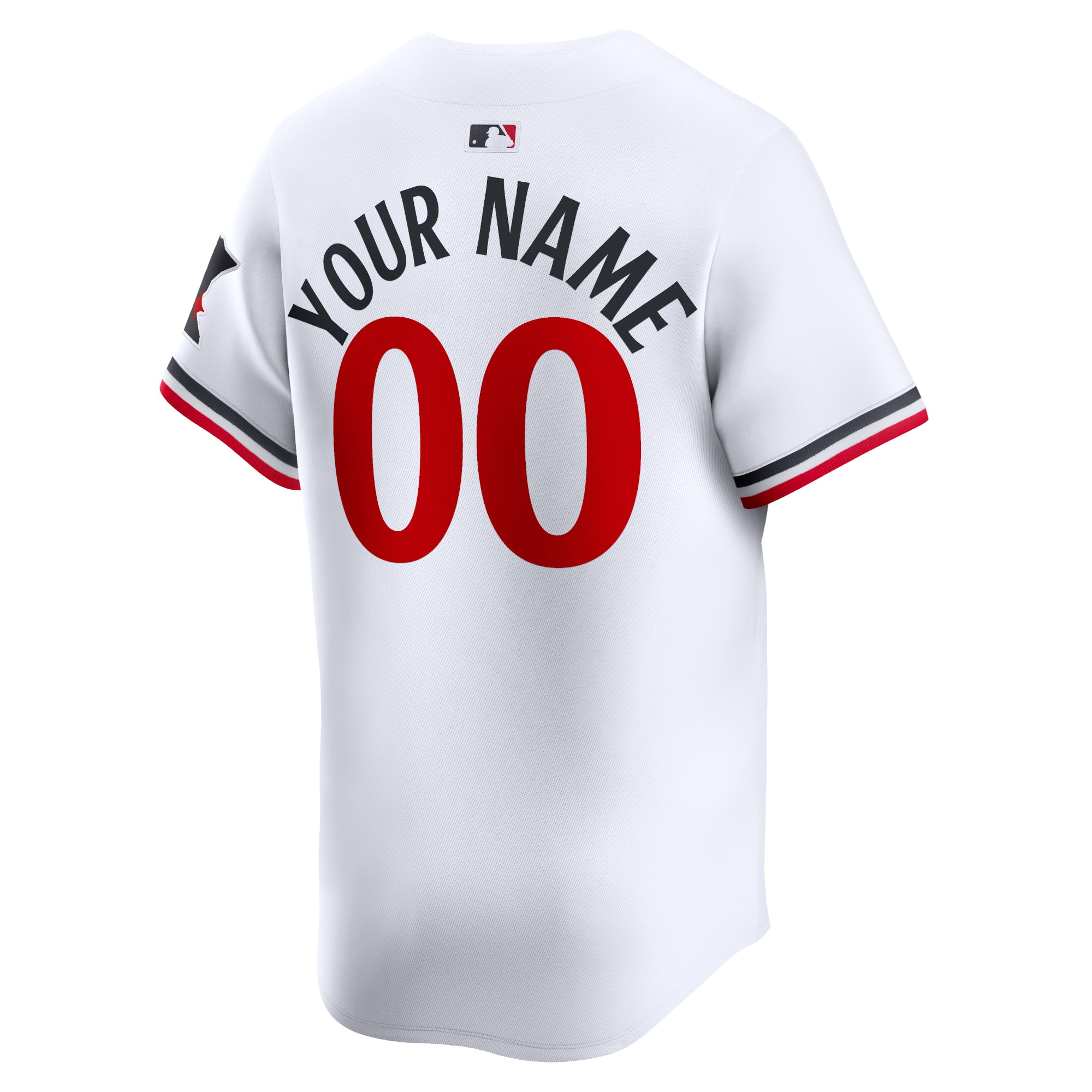 Minnesota Twins White Home Limited Custom MLB Jersey Men's