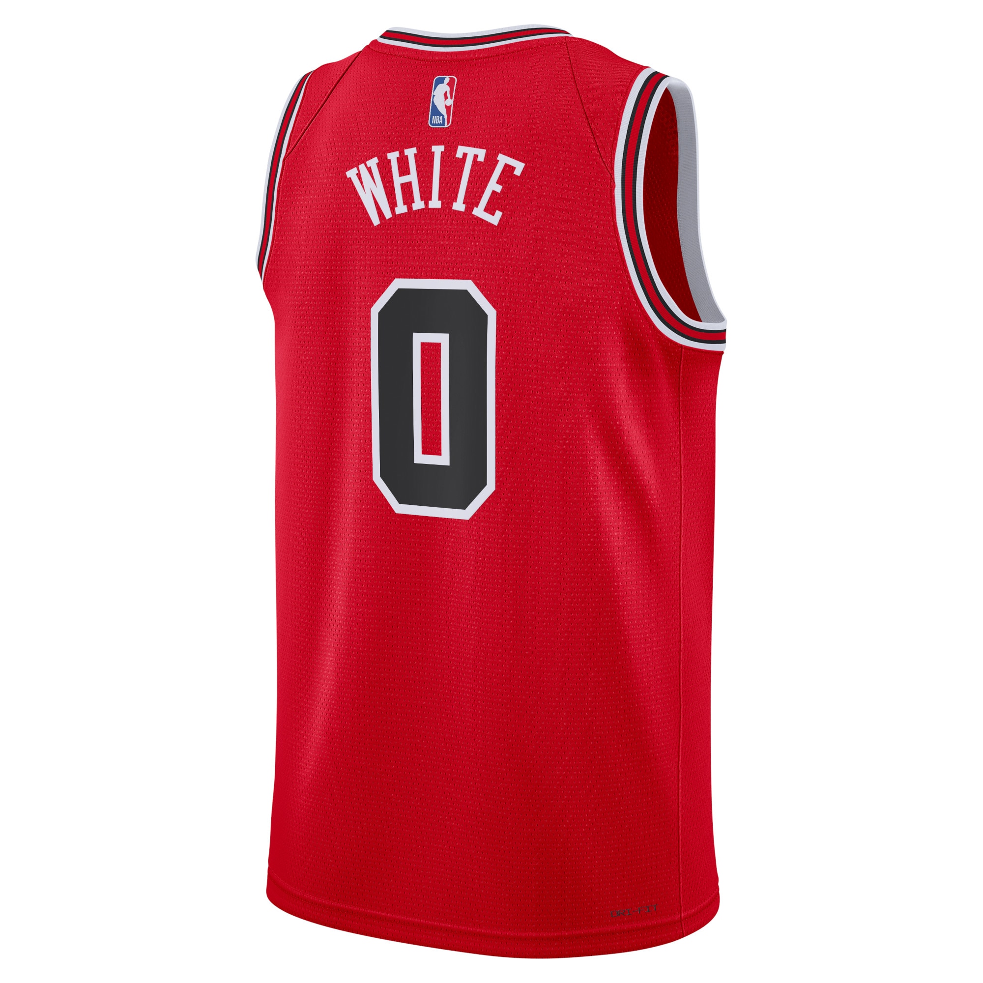 Chicago Bulls Icon Edition Swingman Red Cob Whit Unisex NBA Jersey Unisex