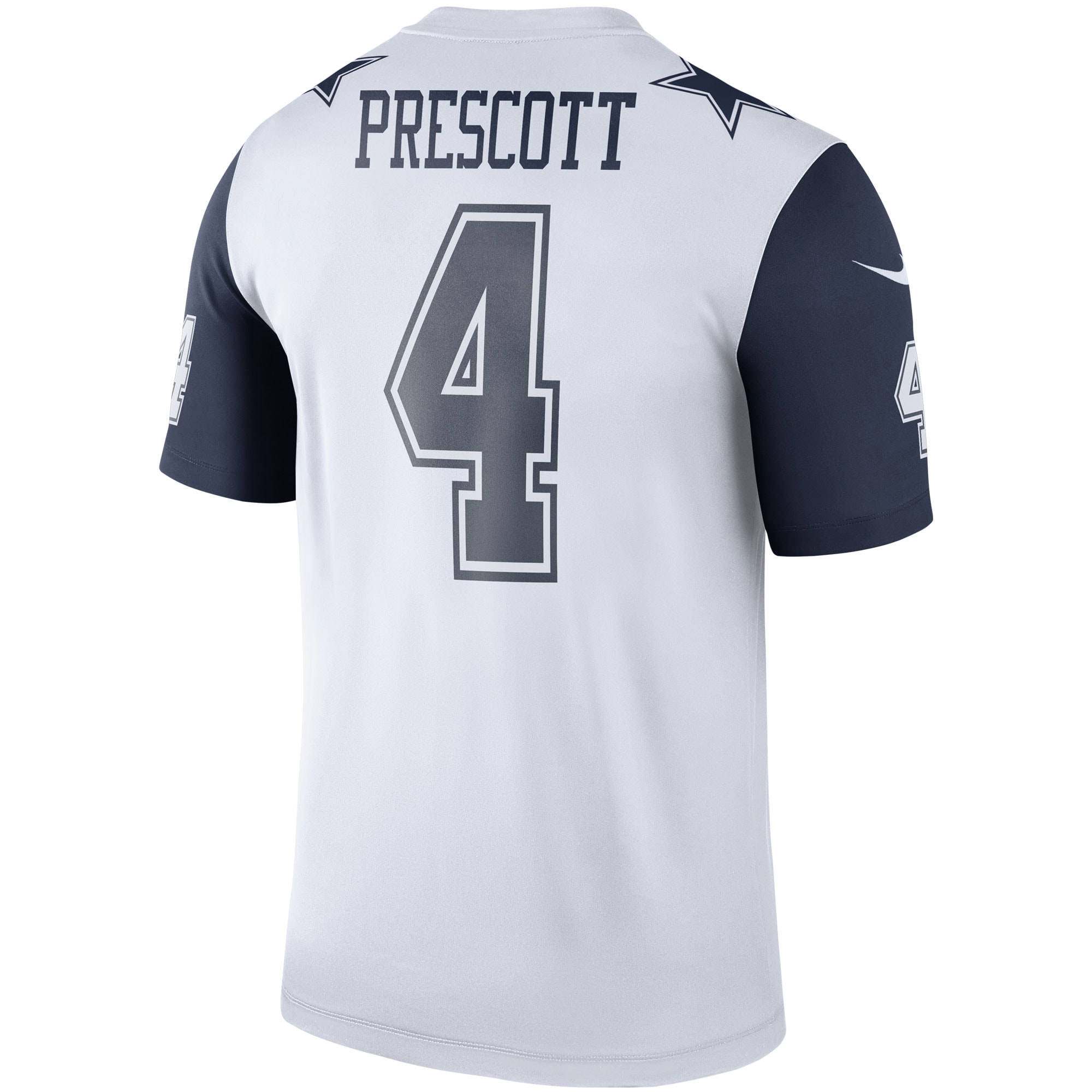 Dallas Cowboys Dak Prescott White Alternate Legend Player Performance Top NFL Jersey Men's