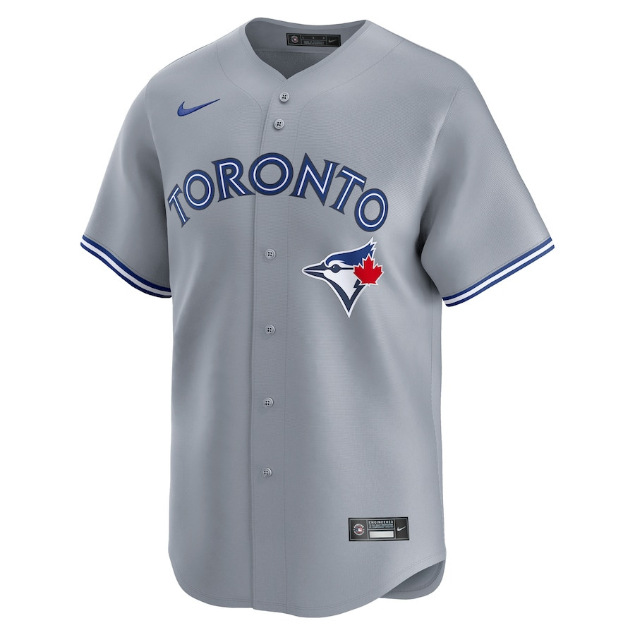Toronto Blue Jays Away Limited Gray MLB Jersey Men's