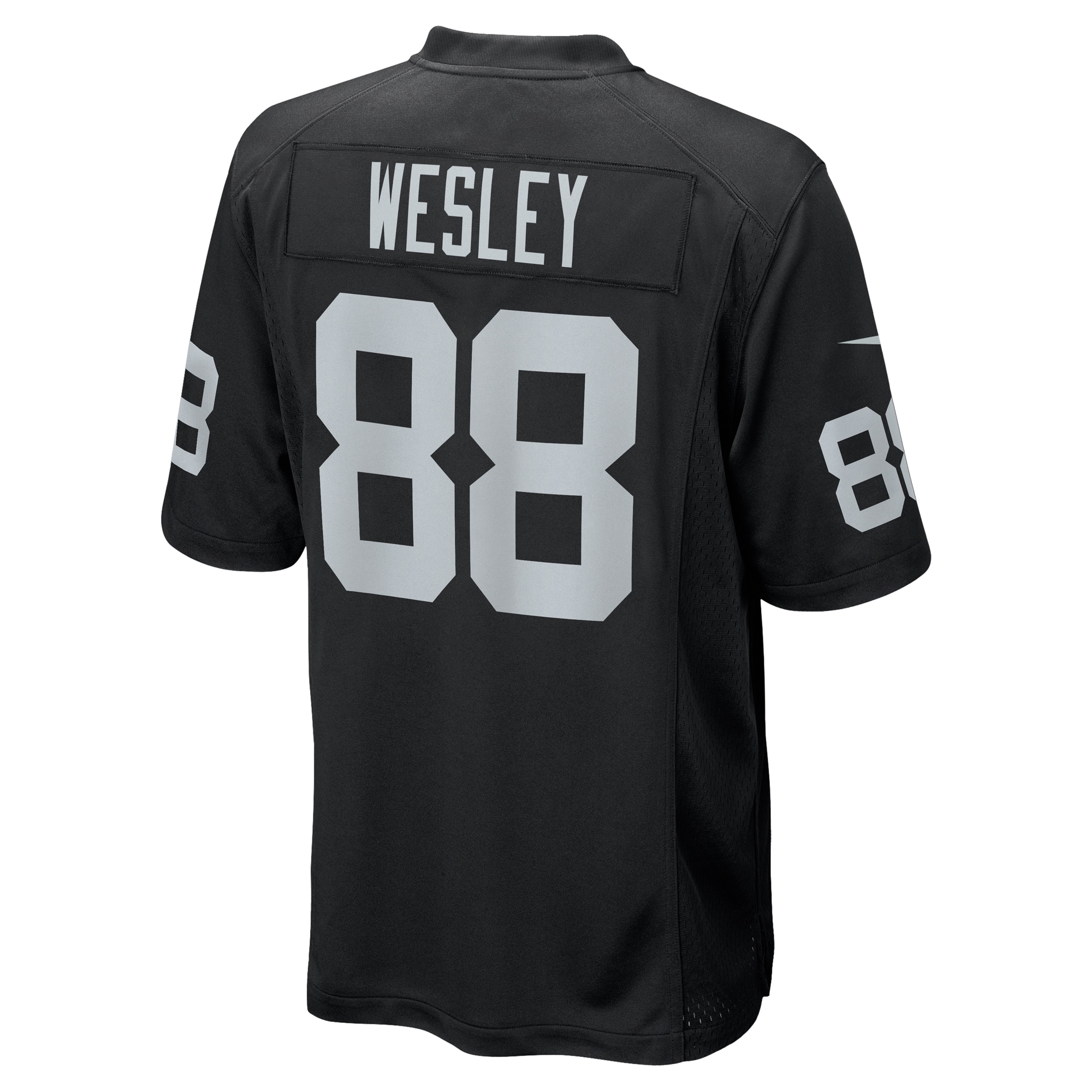 Las Vegas Raiders Antoine Wesley Black Team Game NFL Jersey Men's