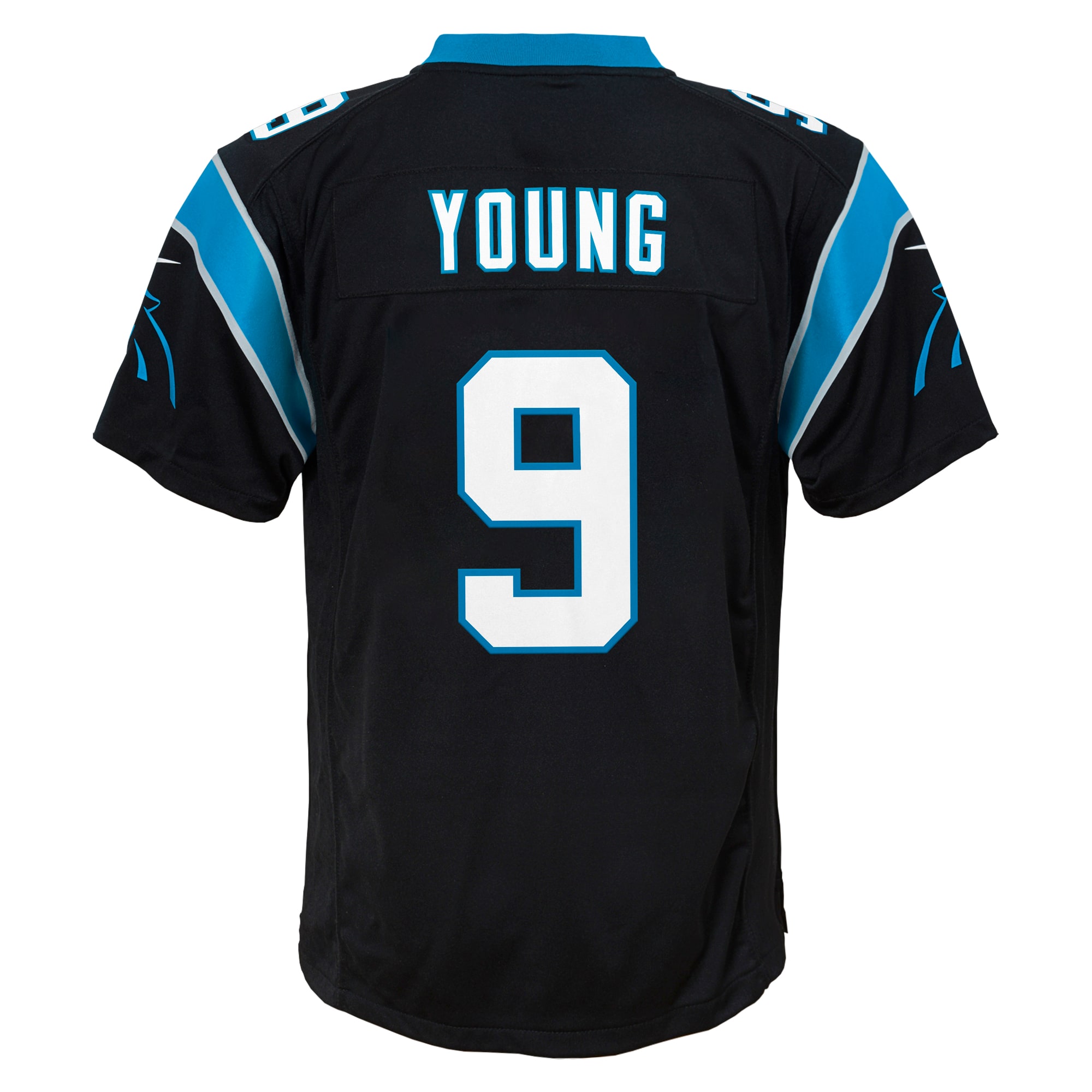 Carolina Panthers Bryce Young Black Game NFL Jersey Youth