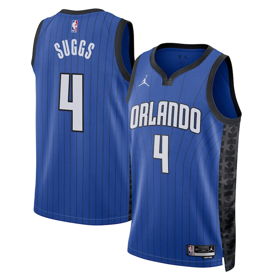Jalen Suggs 4 Orlando Magic Unisex Swingman Statement Edition Royal NBA Jersey Unisex