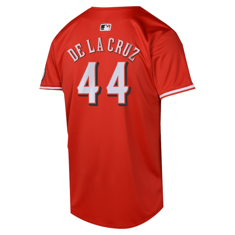 Elly De La Cruz 44 Cincinnati Reds Alternate Limited Red MLB Jersey Youth