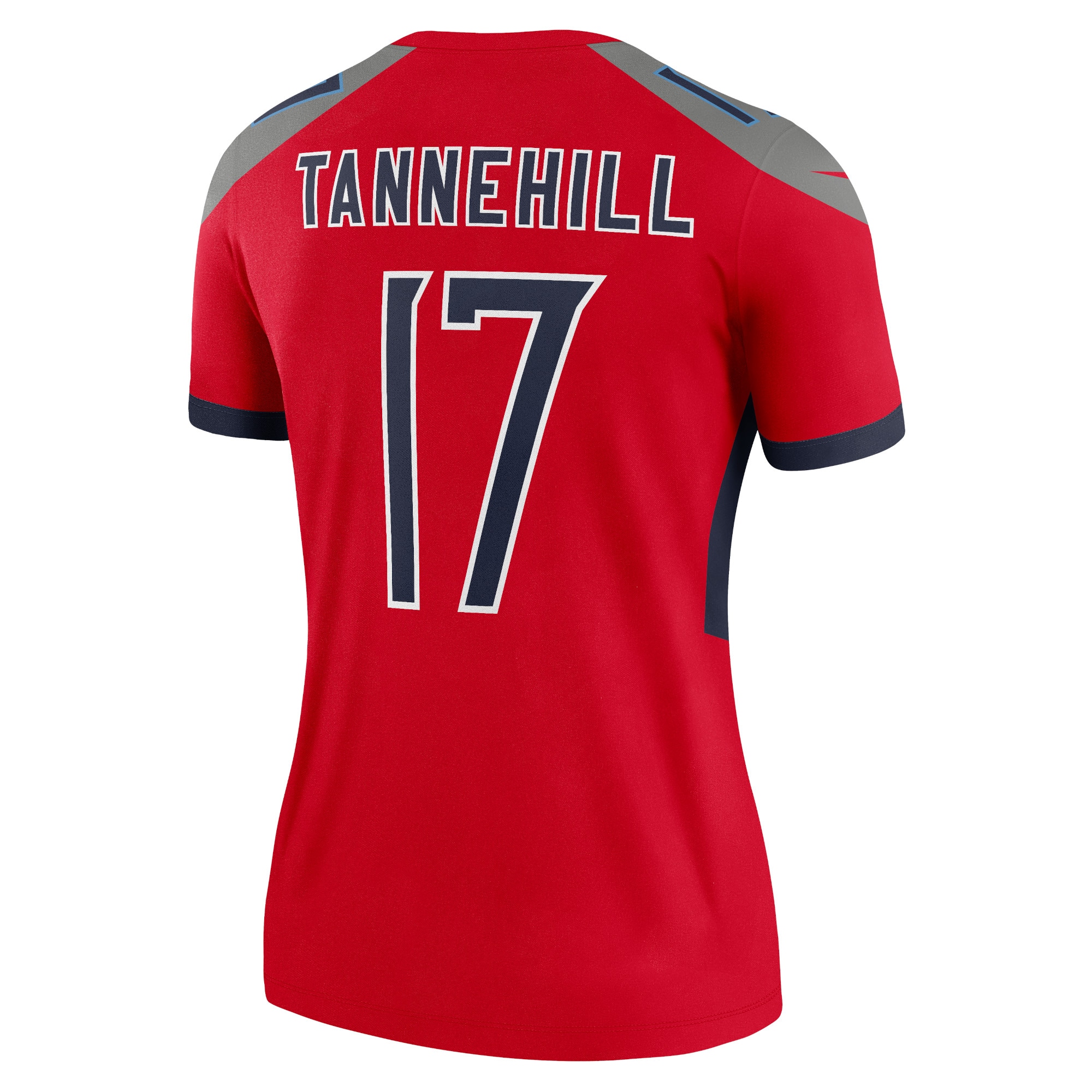 Tennessee Titans Ryan Tannehill Red Inverted Legend Player Performance Top NFL Jersey Women's