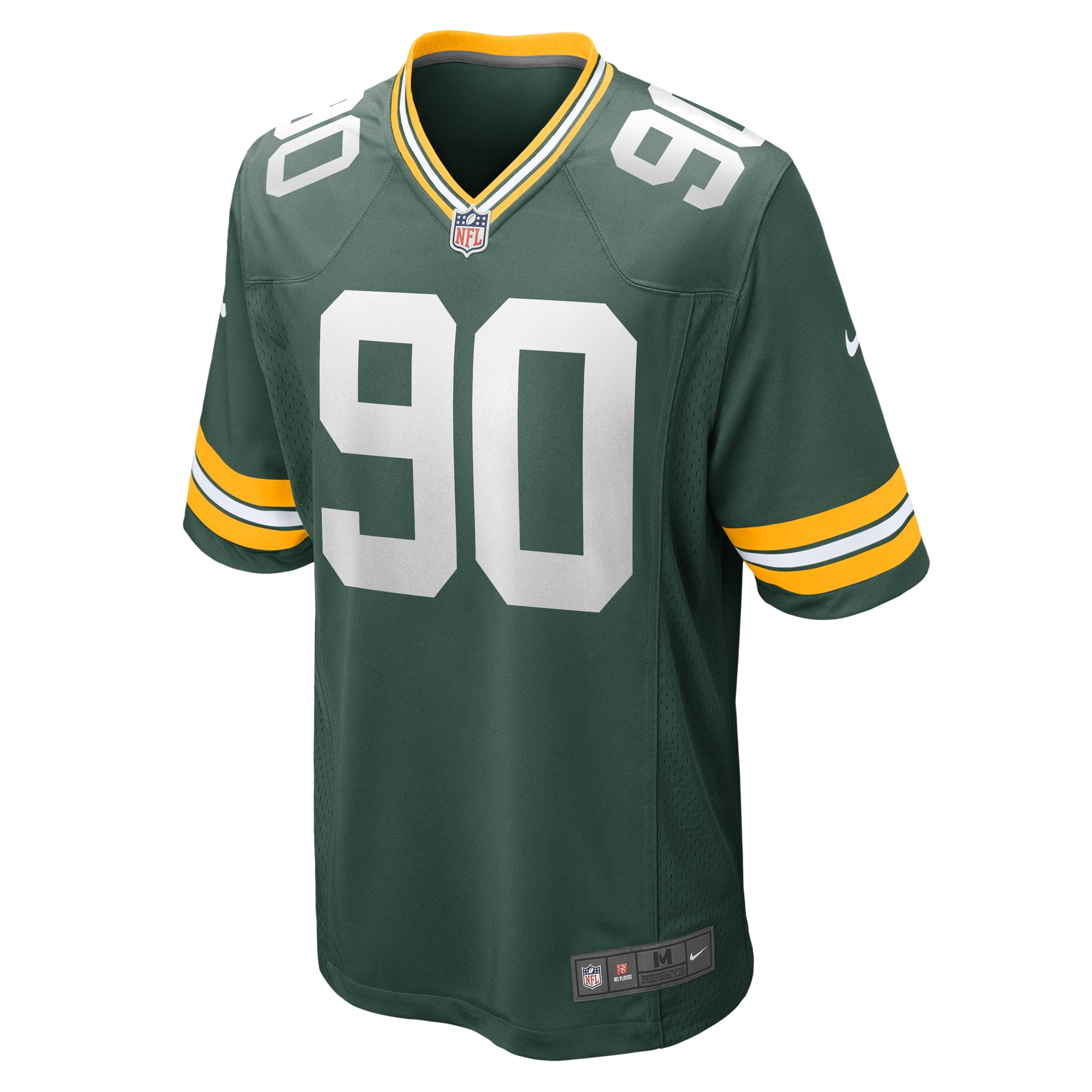 Green Bay Packers Lukas Van Ness Green Game NFL Jersey Men's