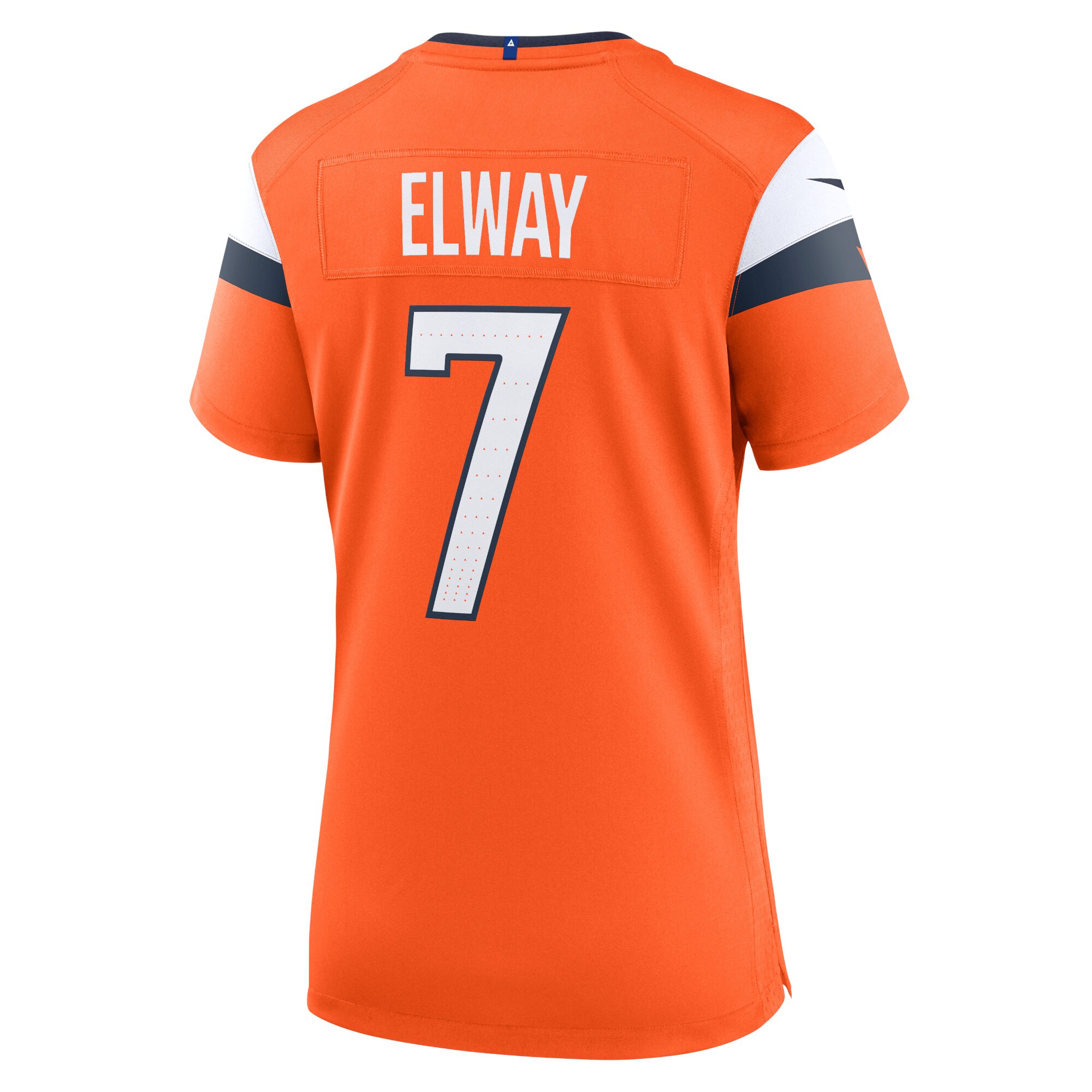 Denver Broncos John Elway Orange Mile High Collection Retired Player Game NFL Jersey Women's