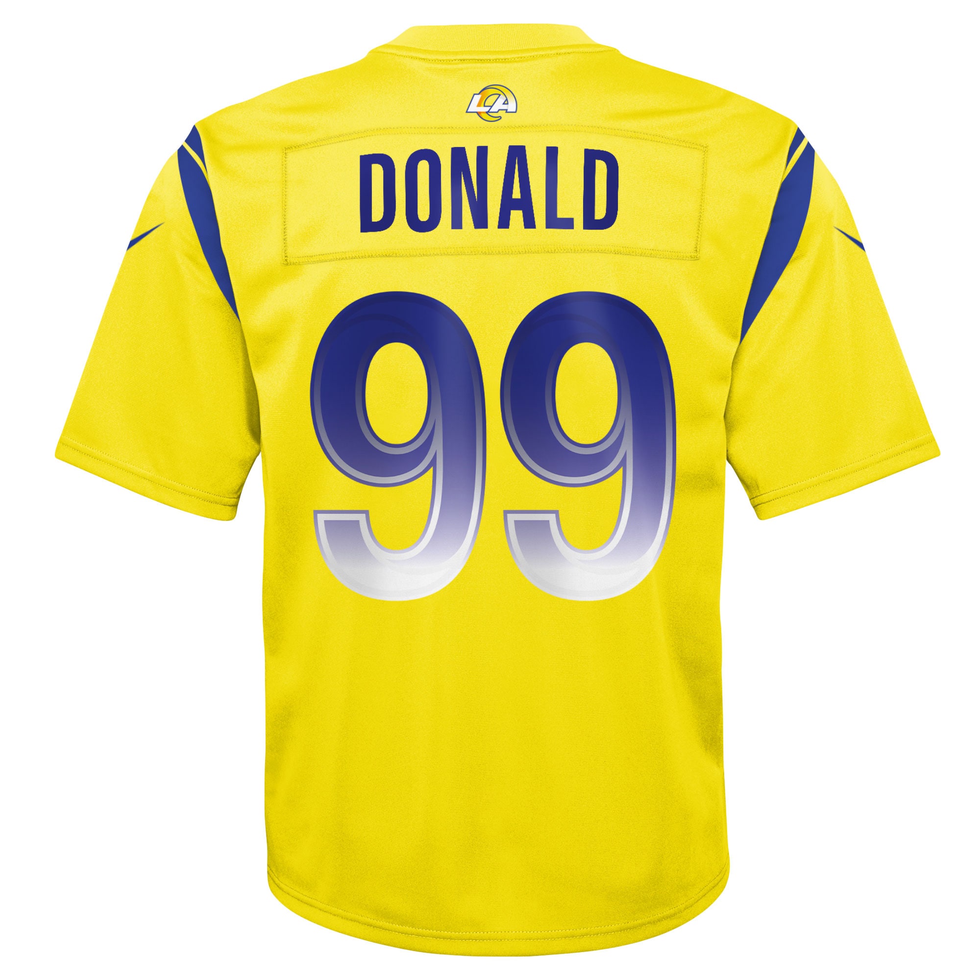 Los Angeles Rams Aaron Donald Gold Inverted Game NFL Jersey Youth