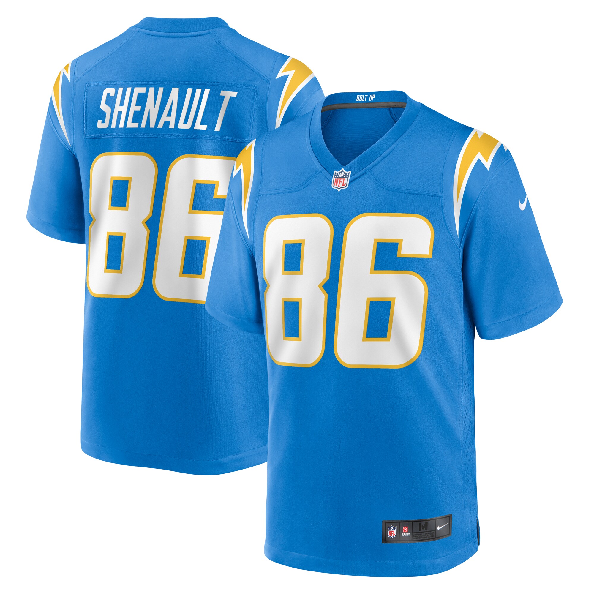 Los Angeles Chargers Laviska Shenault Jr. Powder Blue Team Game NFL Jersey Men's