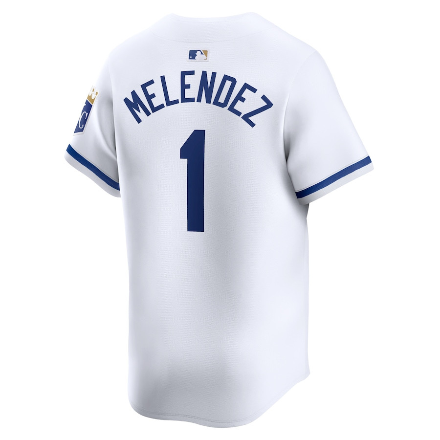 MJ Melendez 1 Kansas City Royals Home Limited Player White MLB Jersey Men's