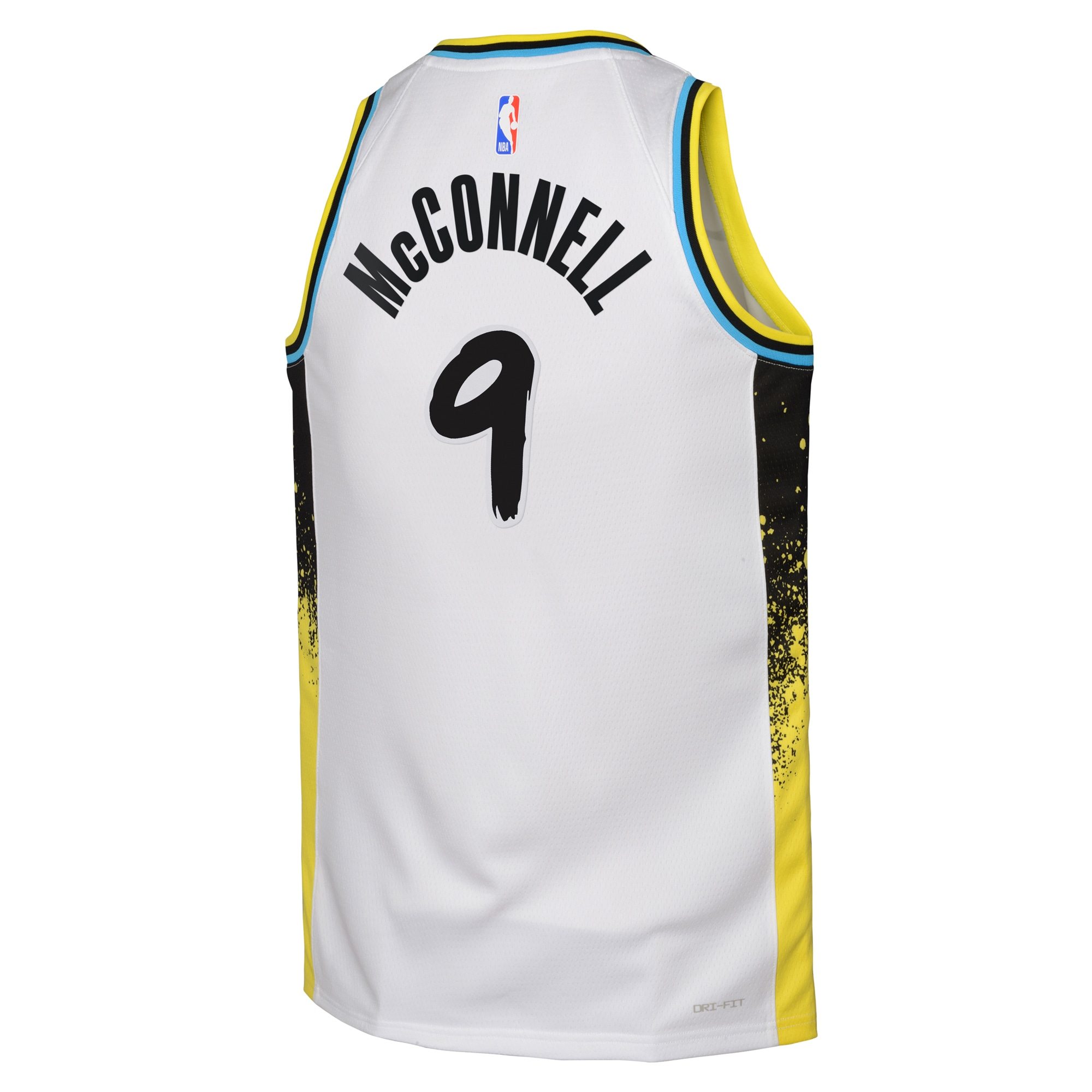Camiseta City Edition Swingman de los Indiana Pacers 2024 Blanco T.J. McConnell Juvenil NBA Jersey Men's